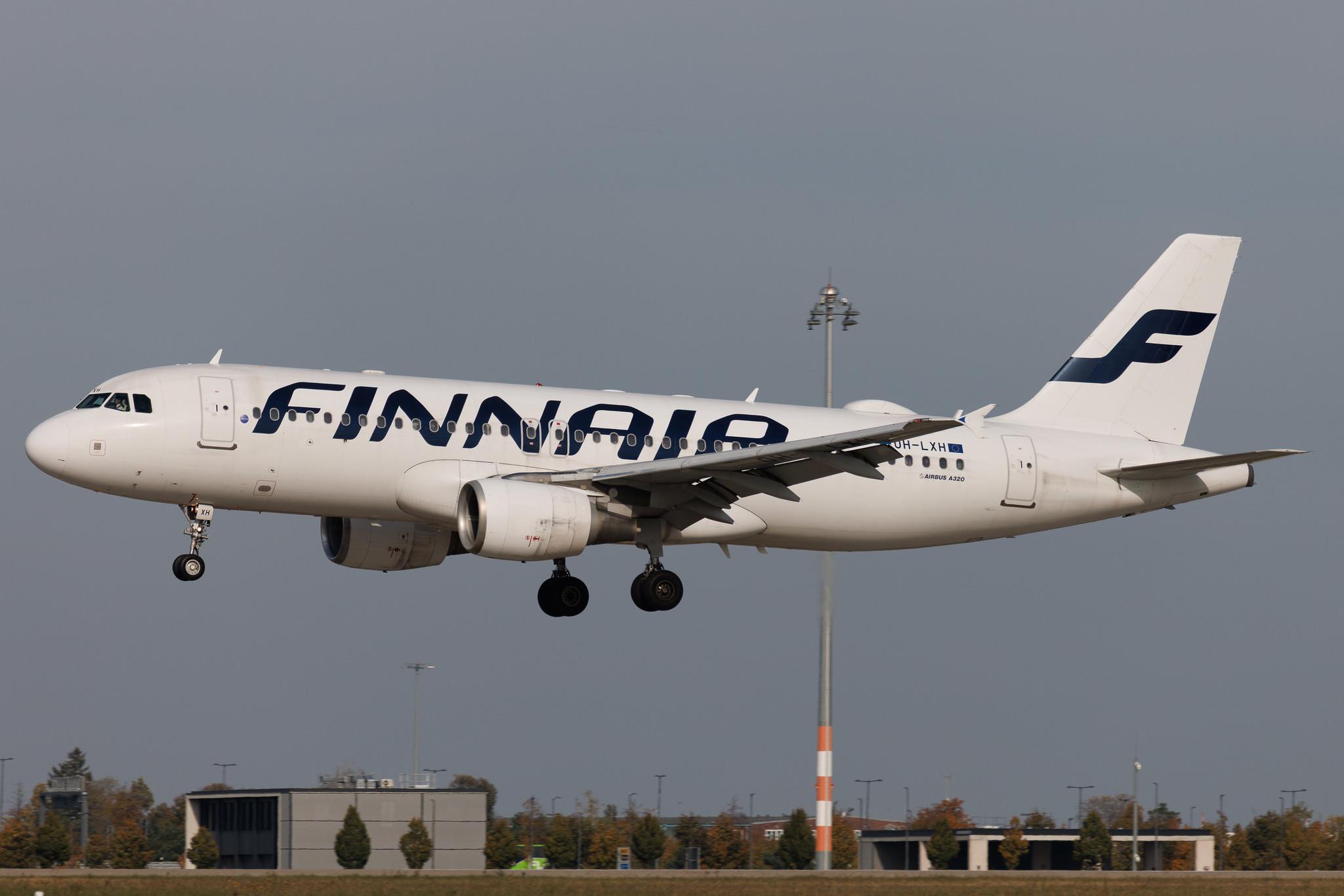 Flughafen Berlin Brandenburg: Finnair (AY / FIN) | Airbus A320-214 A320 | OH-LXH | MSN 1913