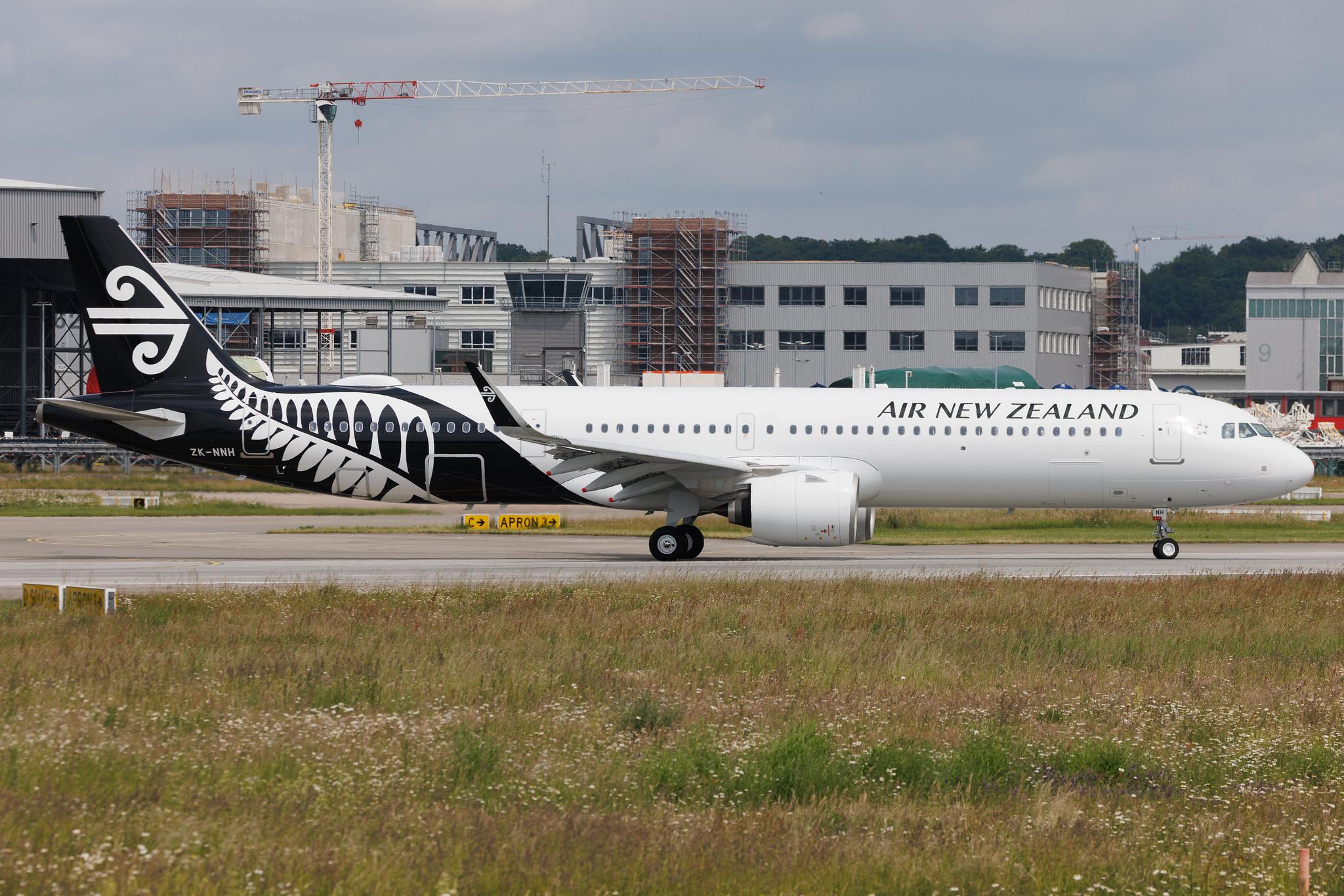 Hamburg Finkenwerder: Air New Zealand (NZ / ANZ) | Airbus A321-271NX A21N | ZK-NNH | MSN 12513
