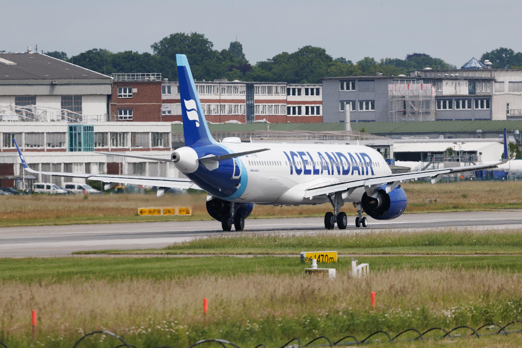 Hamburg Finkenwerder: Icelandair (FI / ICE) | Airbus A321-271NX A21N | TF-IAC | MSN 12452