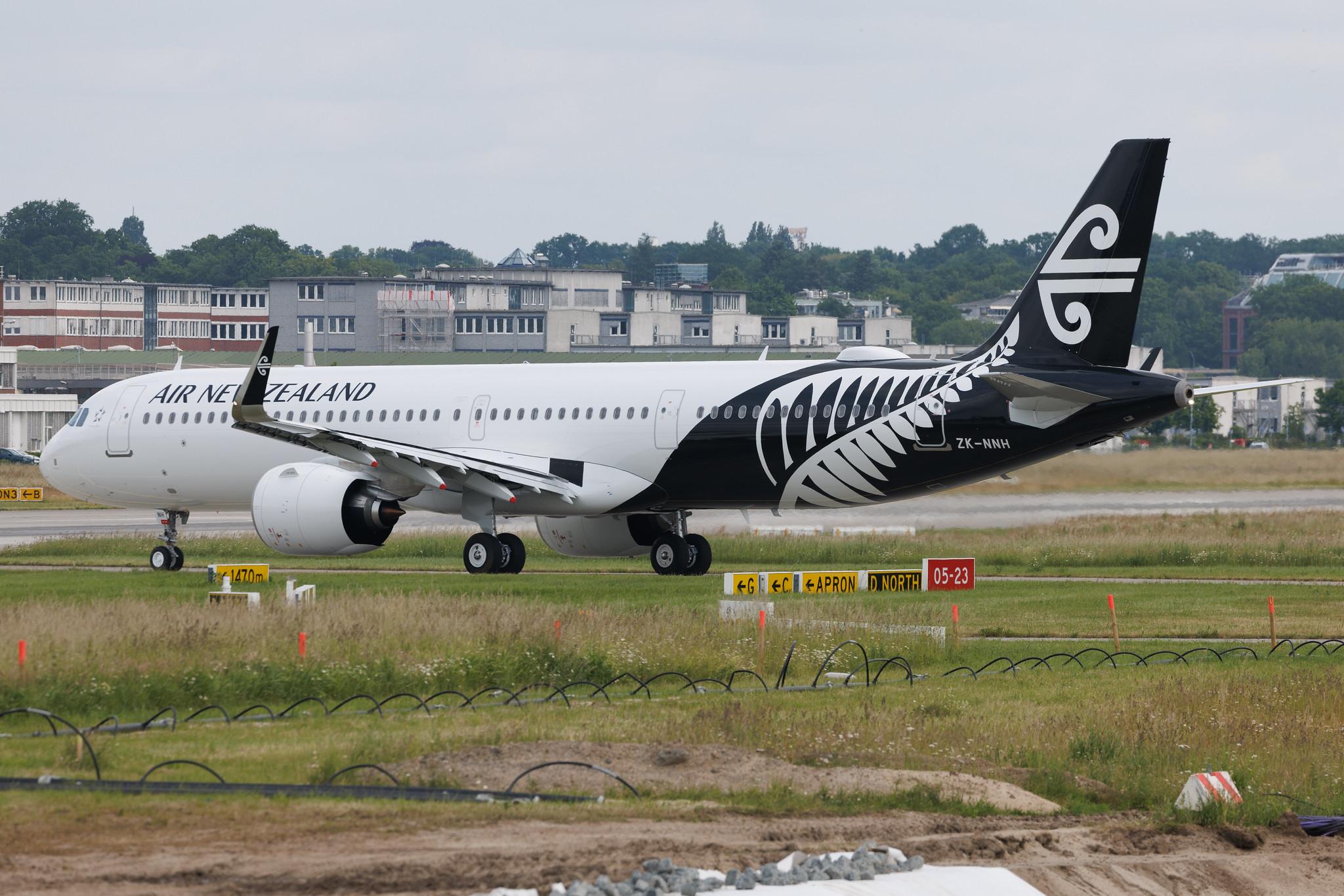 Hamburg Finkenwerder: Air New Zealand (NZ / ANZ) | Airbus A321-271NX A21N | ZK-NNH | MSN 12513