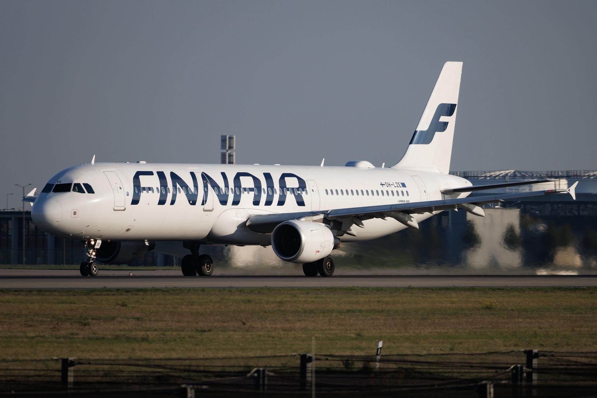 Flughafen Berlin Brandenburg: Finnair (AY / FIN) | Airbus A321-211 A321 | OH-LZE | MSN 01978