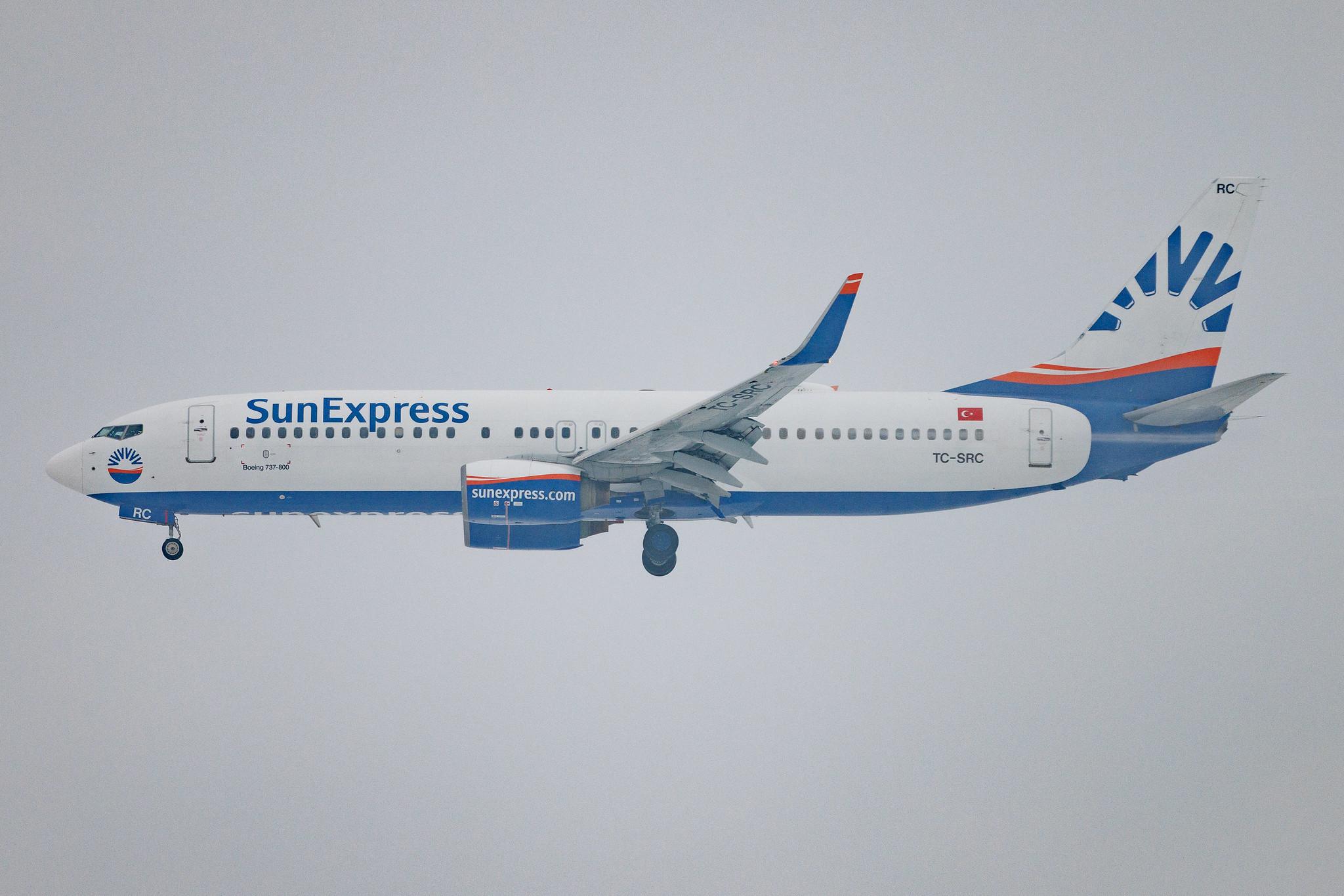 Munich Airport: SunExpress (XQ / SXS) | Boeing 737-8JP B738 | TC-SRC | MSN 39006