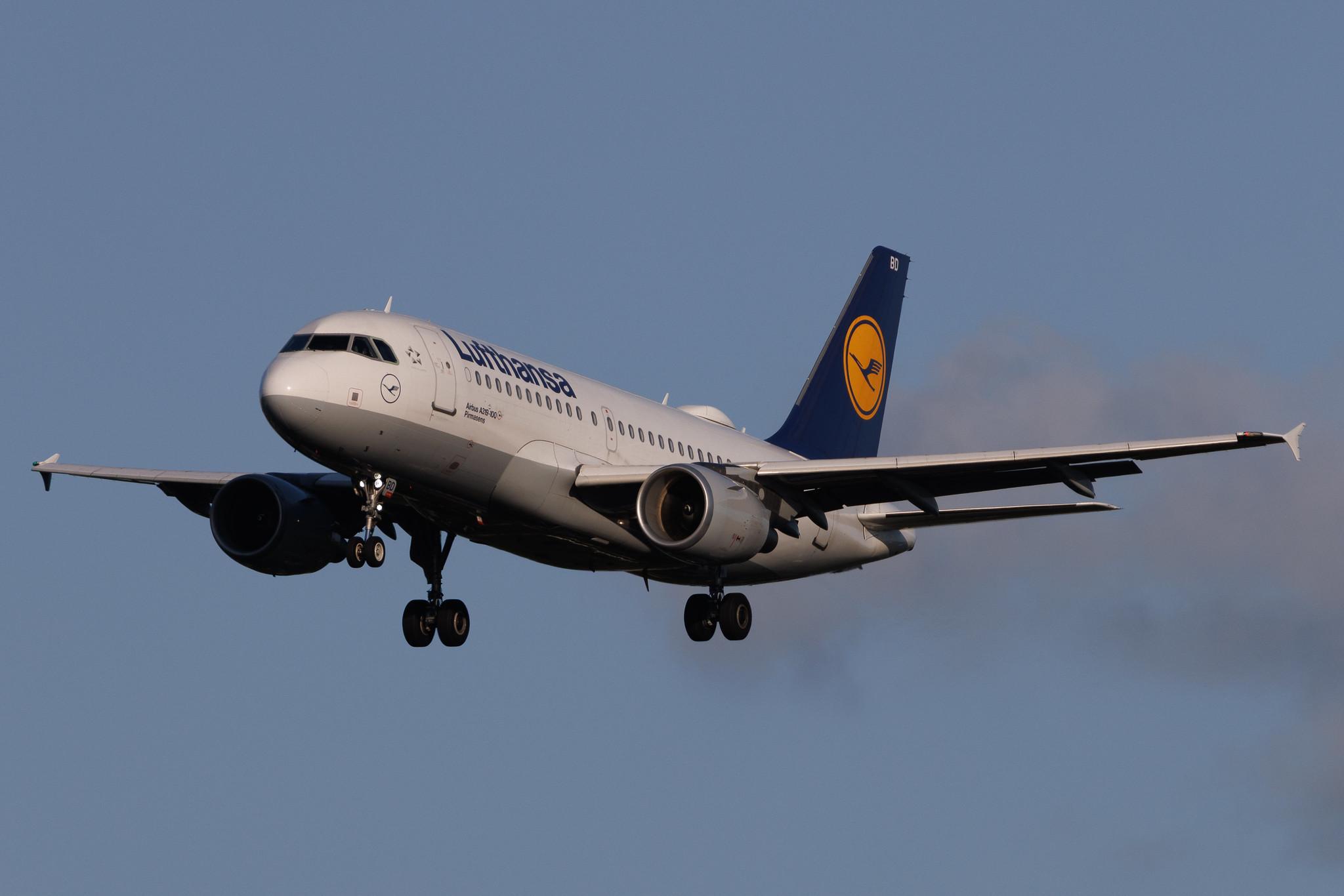 Hamburg Airport: Lufthansa (LH / DLH) | Airbus A319-112 A319 | D-AIBD | MSN 4455