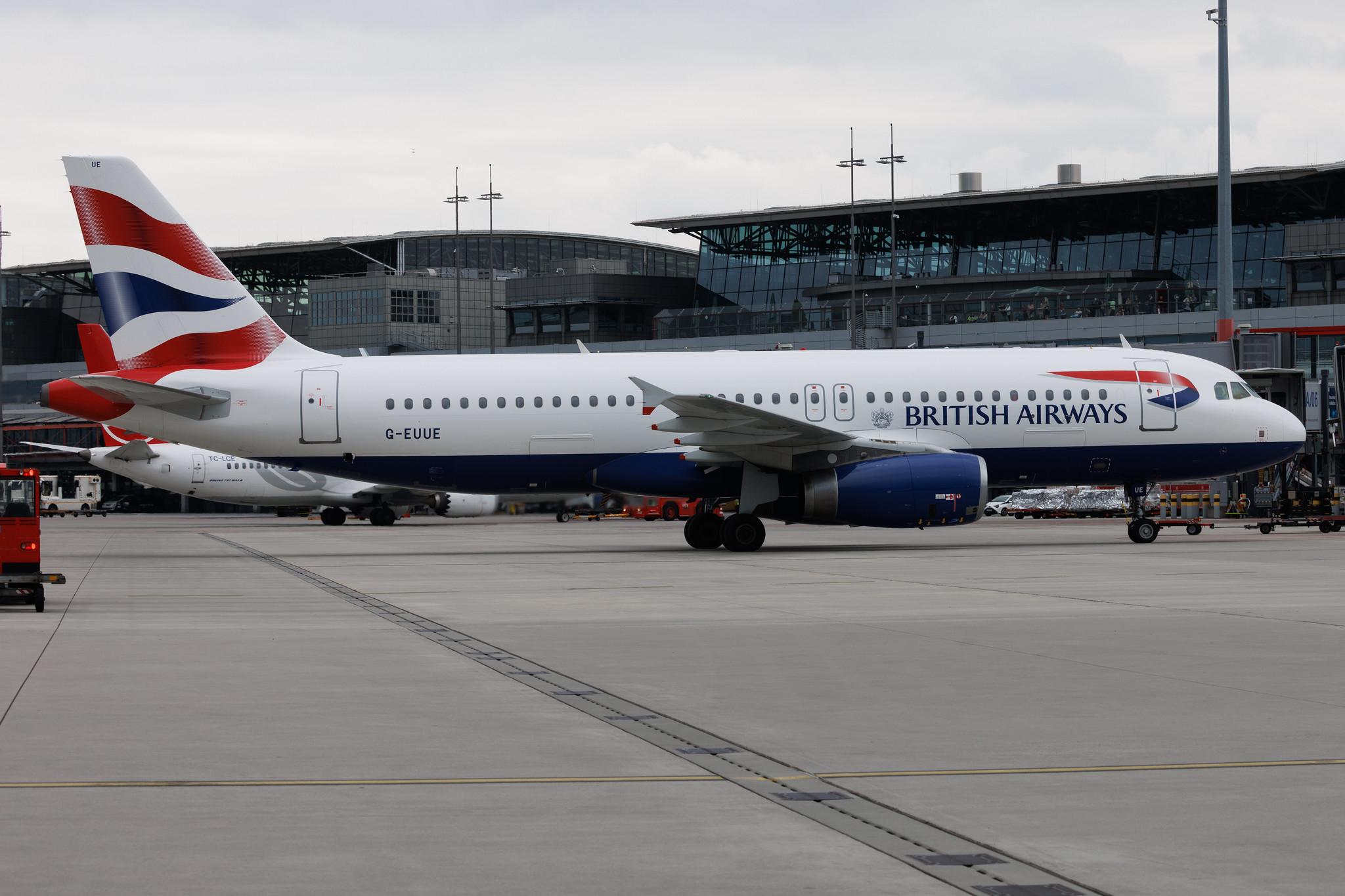 Hamburg Airport: British Airways (BA / BAW) | Airbus A320-232 A320 | G-EUUE | MSN 1782