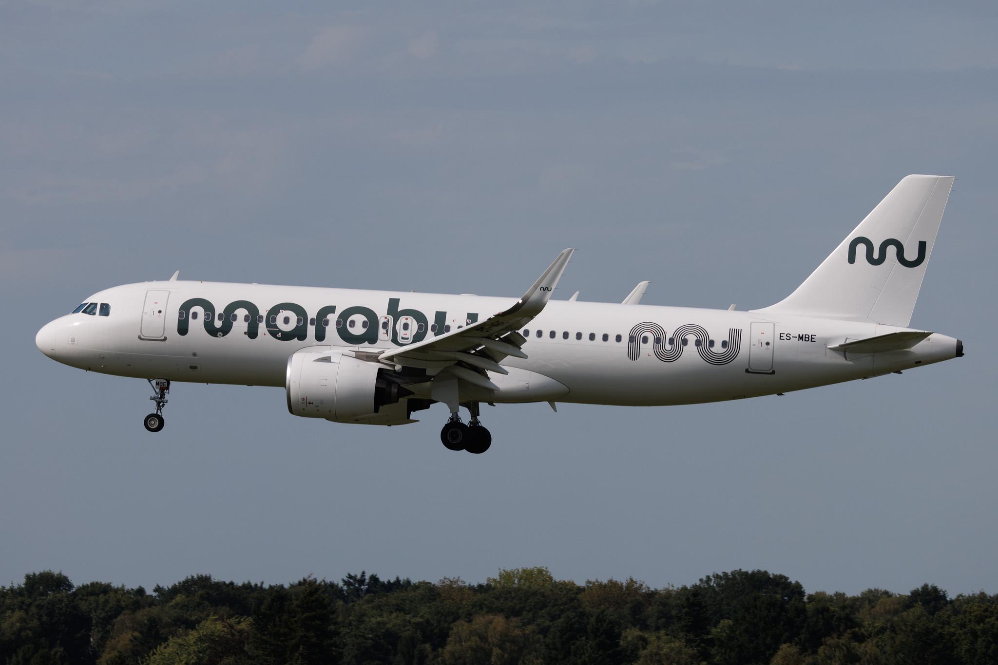 Hamburg Airport: Marabu (DI / MBU) | Airbus A320-271N A20N | ES-MBE | MSN 08310