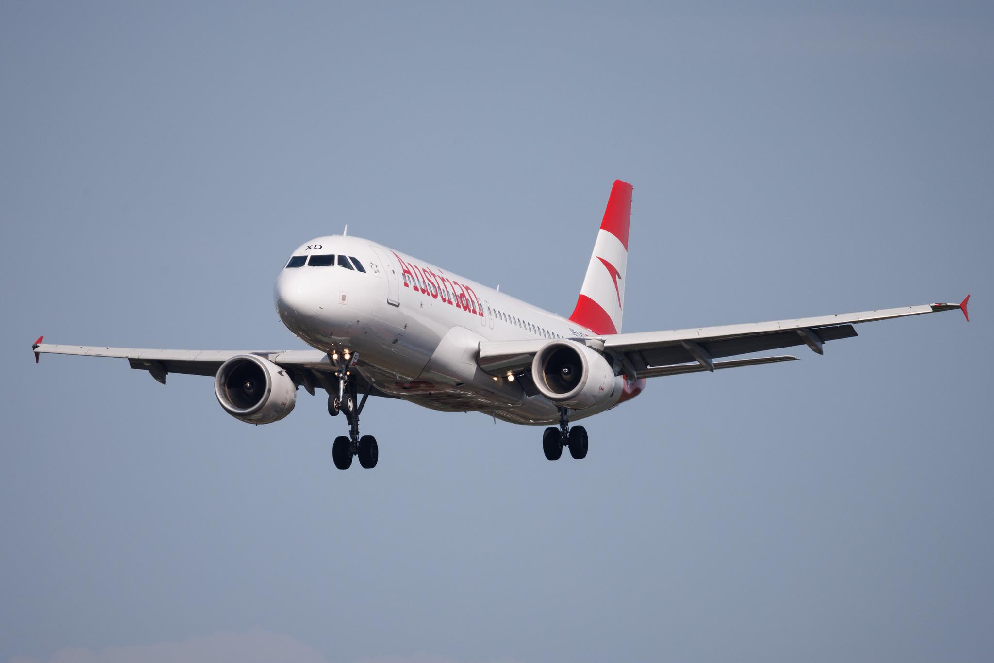 Hamburg Airport: Austrian Airlines (OS / AUA) | Airbus A320-216 A320 | OE-LXD | MSN 3515
