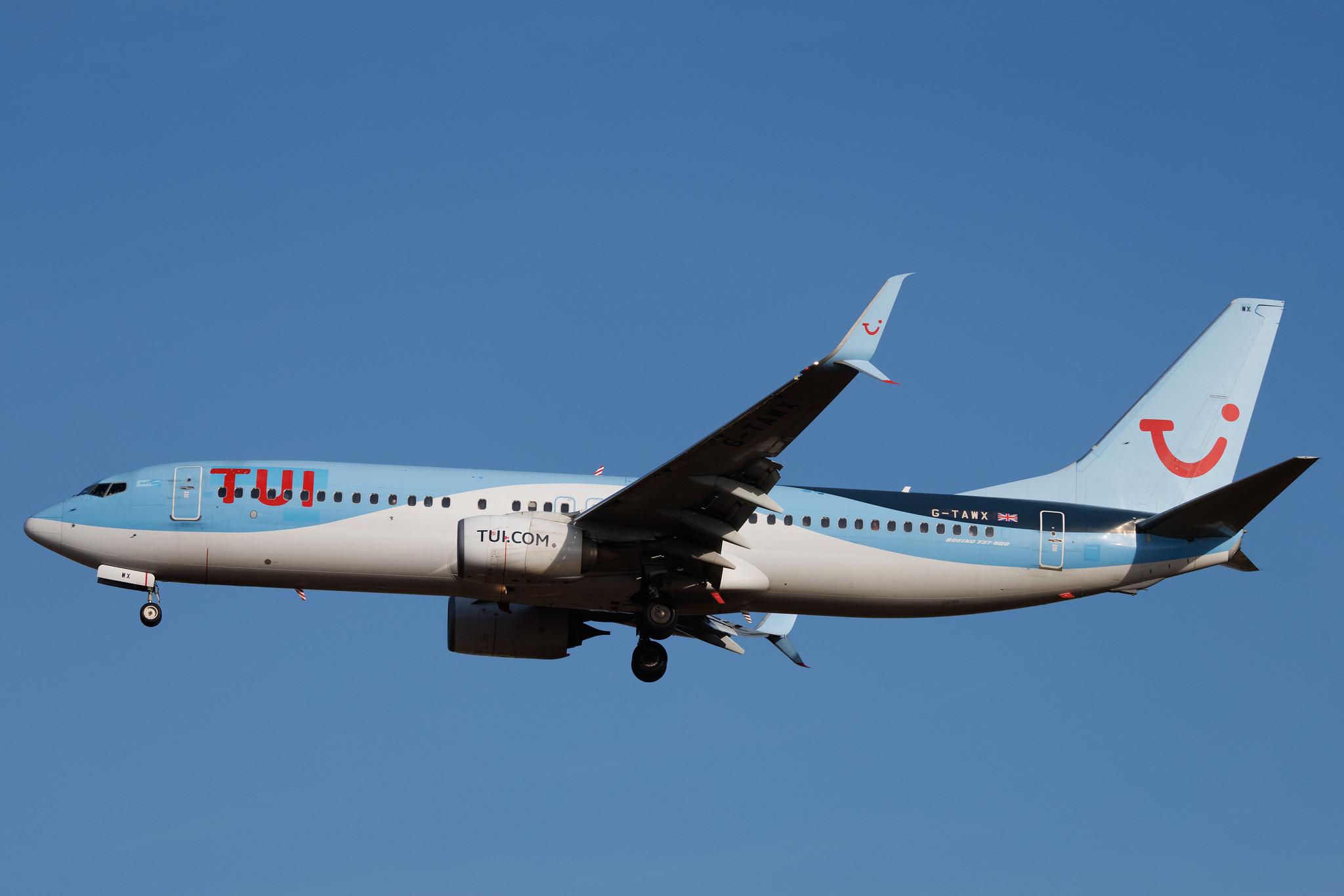 Palma de Mallorca Airport: TUI (X3 / TUI) | Operator: TUI Airways | Boeing 737-8K5 B738 | G-TAWX | MSN 44272