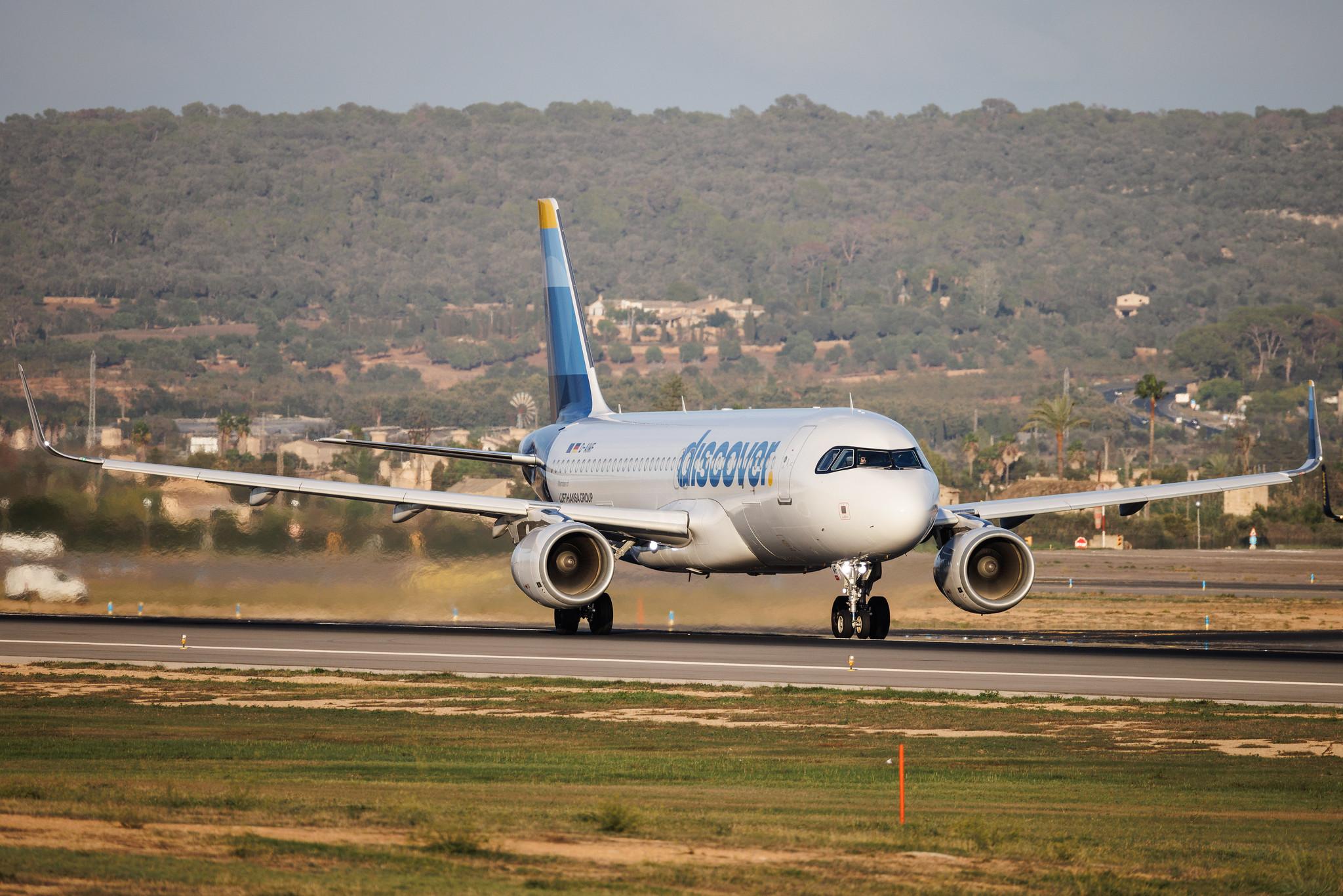 Palma de Mallorca Airport: Discover Airlines (4Y / OCN) | Airbus A320-214 A320 | D-AIWF | MSN 8853