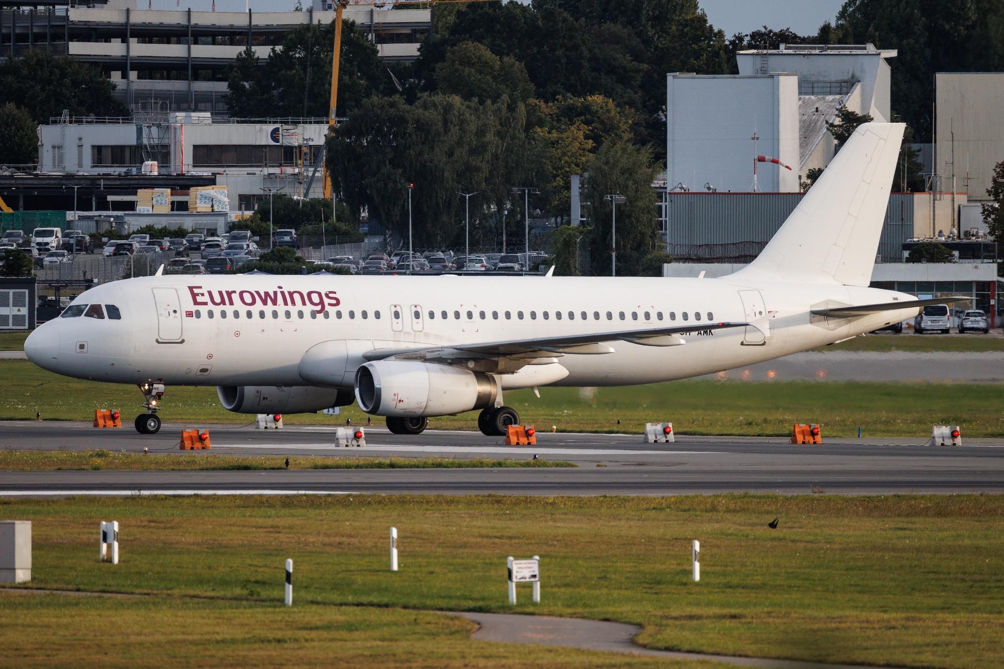 Hamburg Airport: Eurowings (EW / EWG) | Operator: Avion Express Malta | Airbus A320-232 A320 | 9H-AMK | MSN 03562