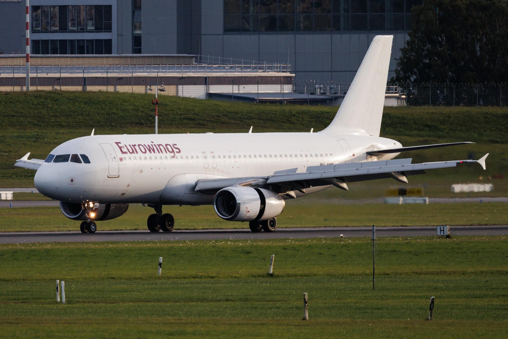 Hamburg Airport: Eurowings (EW / EWG) | Operator: Avion Express Malta | Airbus A320-232 A320 | 9H-AMK | MSN 03562