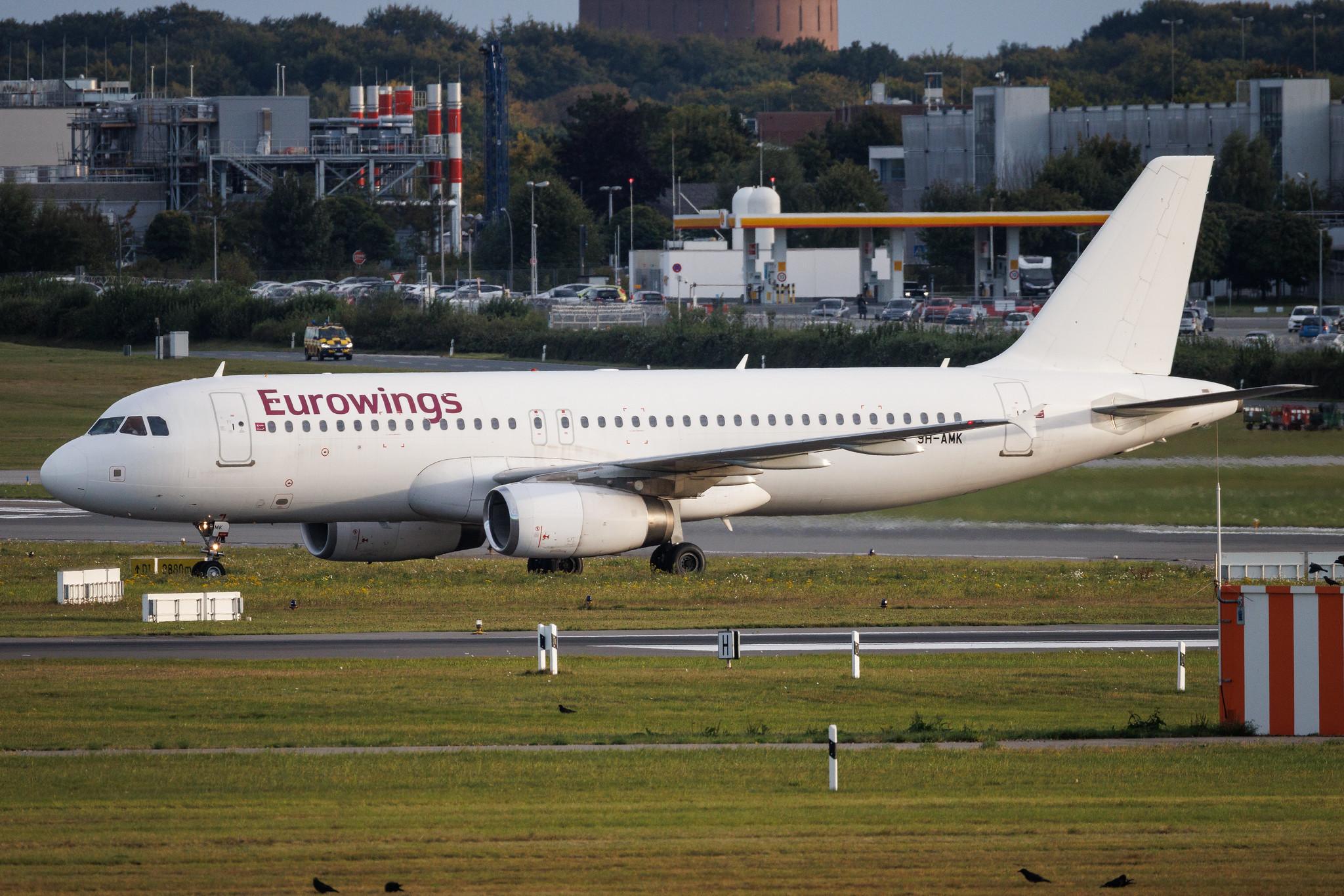 Hamburg Airport: Eurowings (EW / EWG) | Operator: Avion Express Malta | Airbus A320-232 A320 | 9H-AMK | MSN 03562
