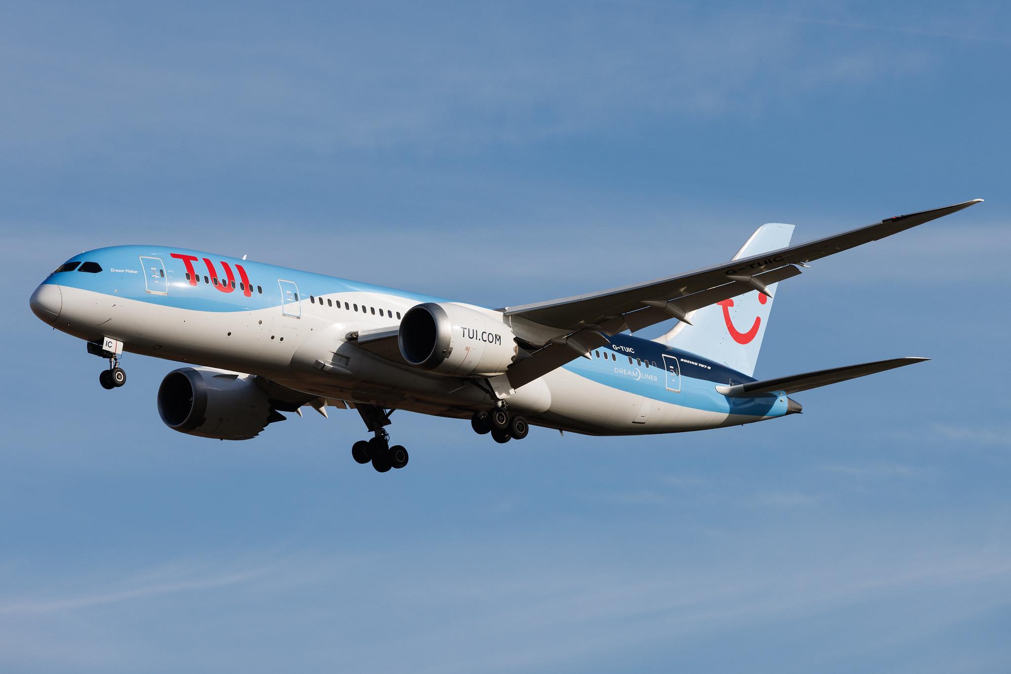 Palma de Mallorca Airport: TUI (X3 / TUI) | Operator: TUI Airways | Boeing 787-8 Dreamliner B788 | G-TUIC | MSN 34424