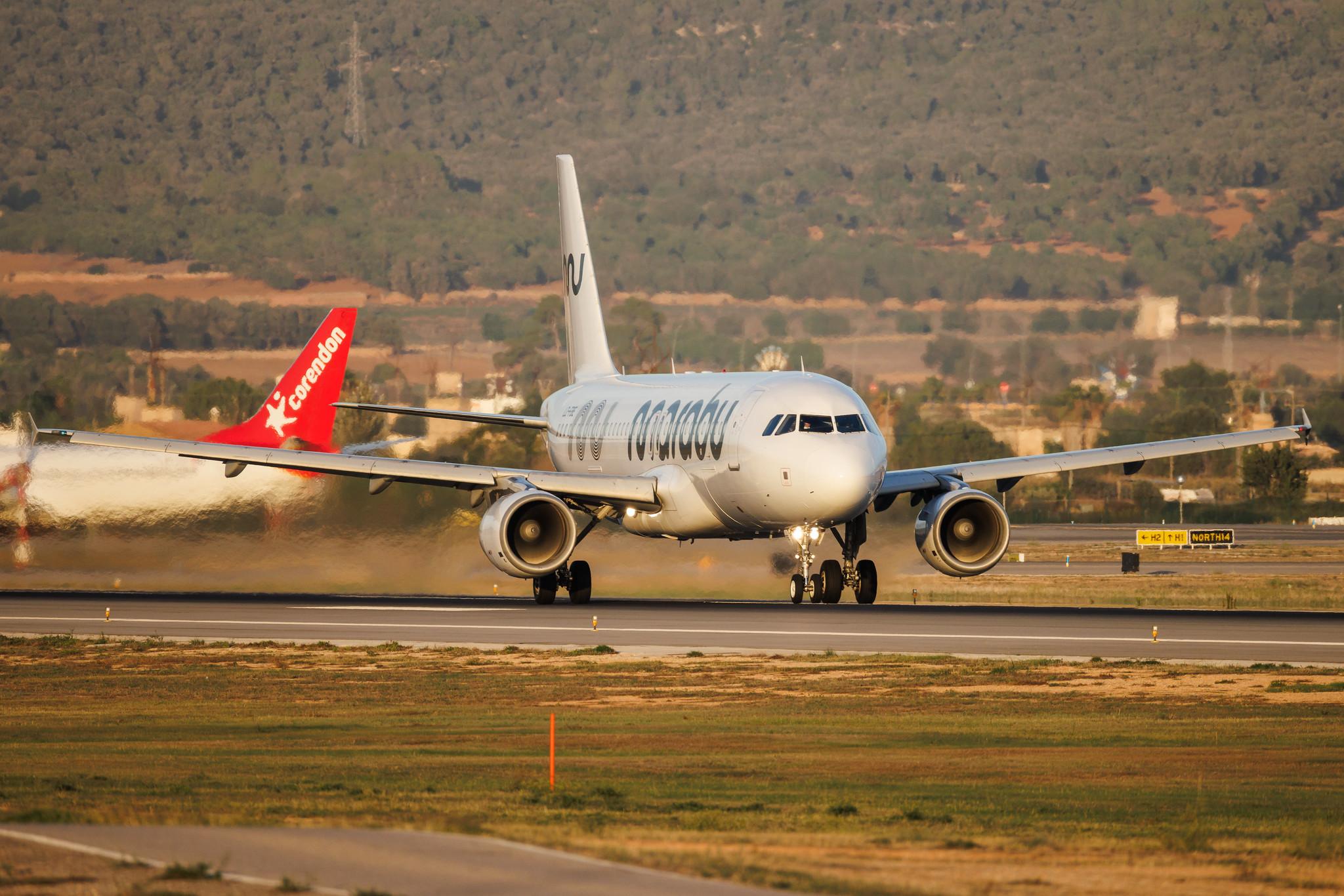 Palma de Mallorca Airport: Marabu (DI / MBU) | Operator: Bul Air | Airbus A320-214 A320 | LZ-FBE | MSN 3780