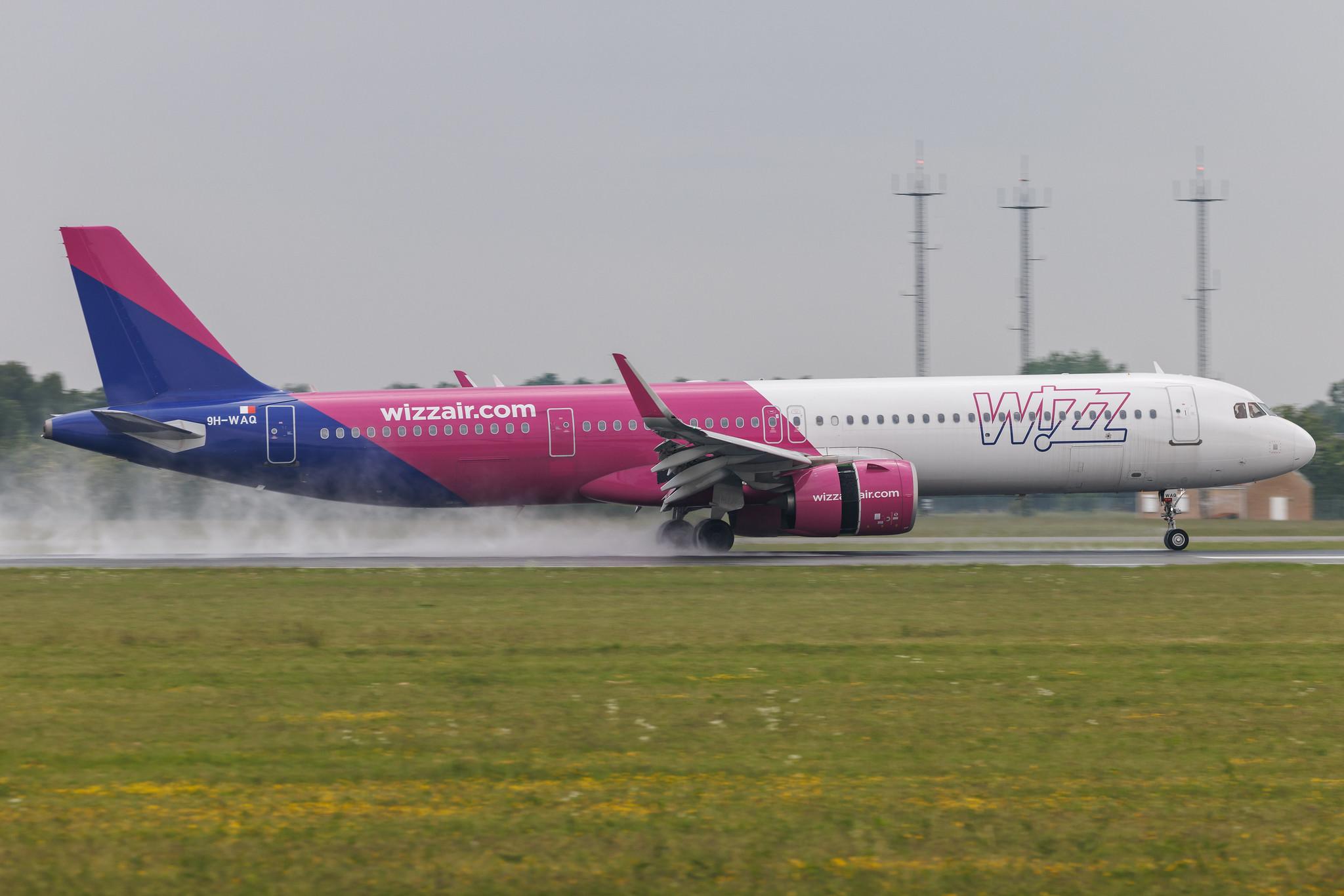 Copenhagen Airport: Wizz Air (W6 / WZZ) | Operator: Wizz Air Malta | Airbus A321-271NX A21N | 9H-WAQ | MSN 10393