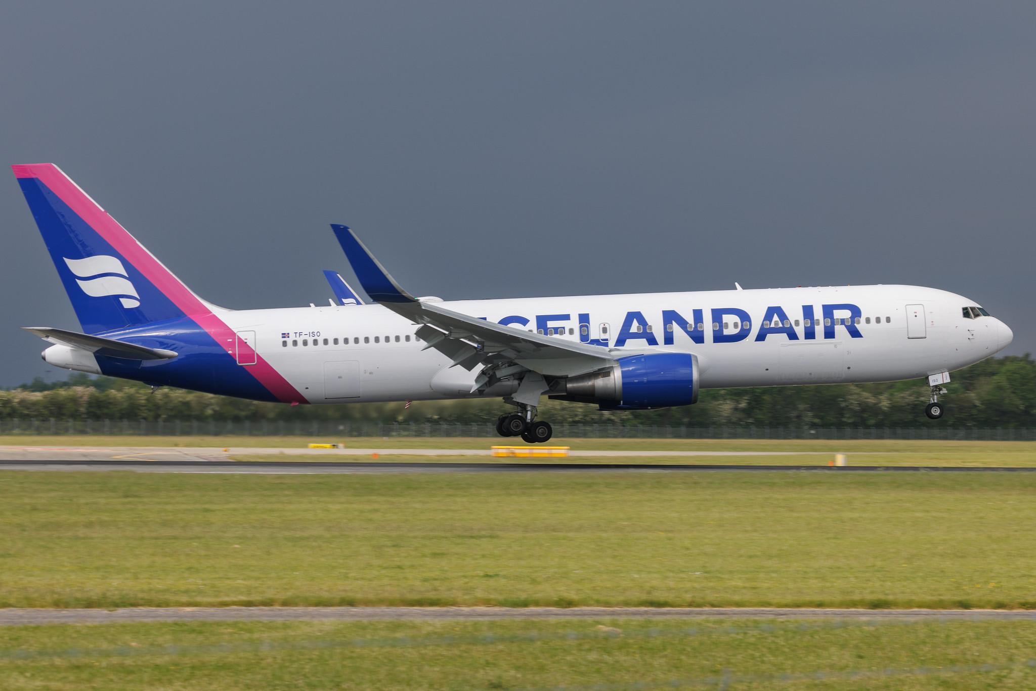 Copenhagen Airport: Icelandair (FI / ICE) | Boeing 767-319(ER) B763 | TF-ISO | MSN 29388