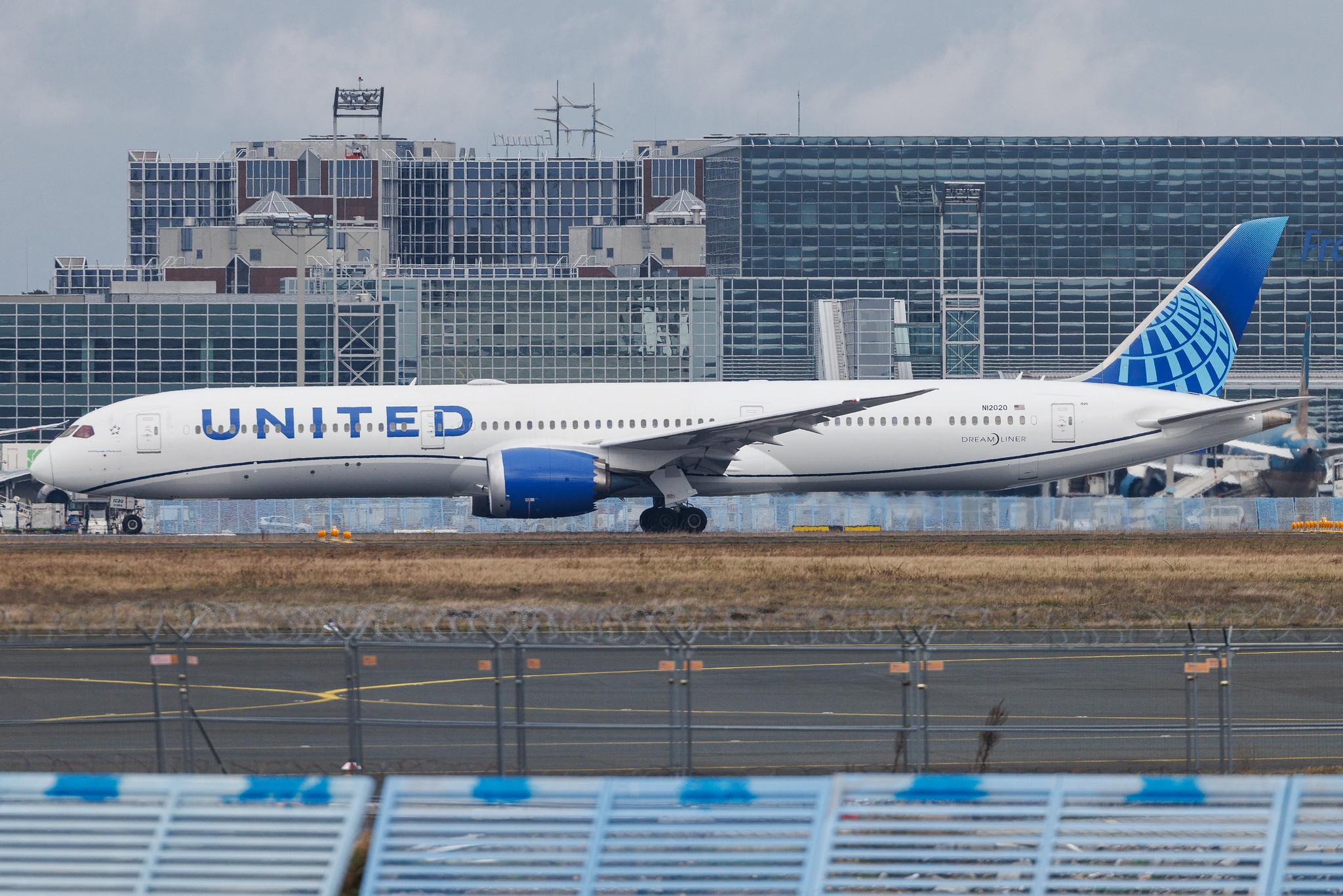 Frankfurt Airport: United Airlines (UA / UAL) | Boeing 787-10 Dreamliner B78X | N12020 | MSN 66989
