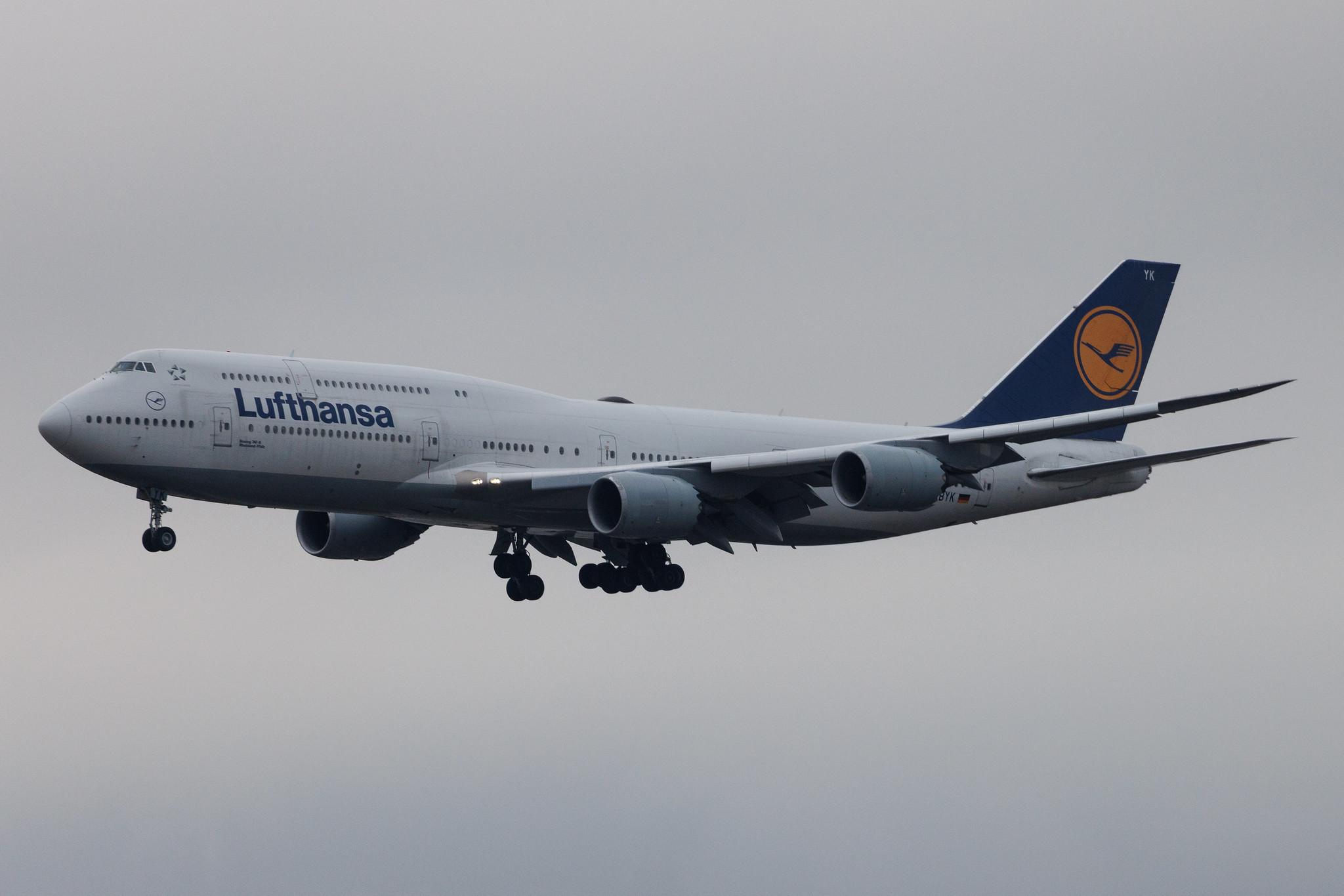 Frankfurt Airport: Lufthansa (LH / DLH) | Boeing 747-830 B748 | D-ABYK | MSN 37835