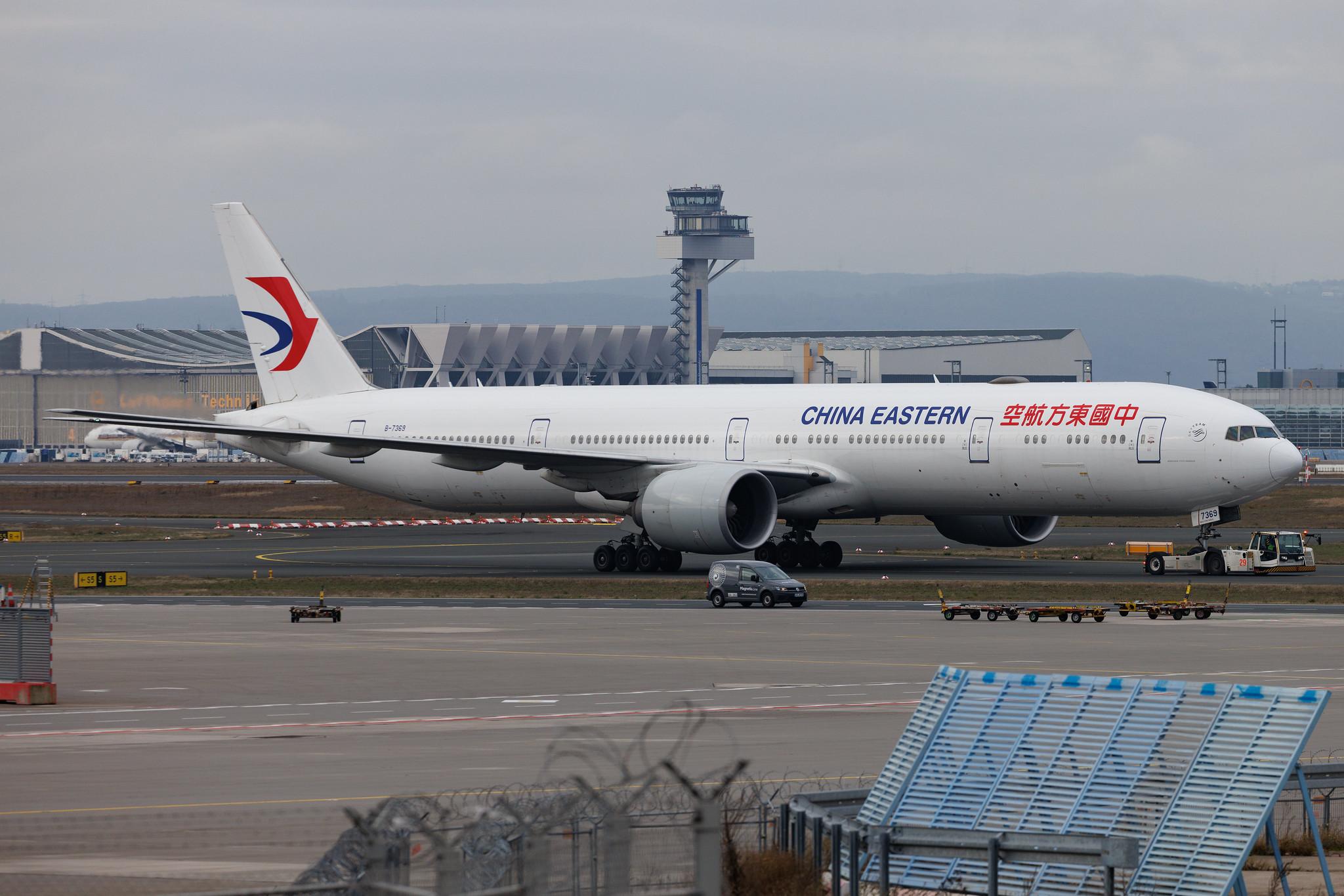 Frankfurt Airport: China Eastern Airlines (MU / CES) | Boeing 777-39P(ER) B77W | B-7369 | MSN 43282