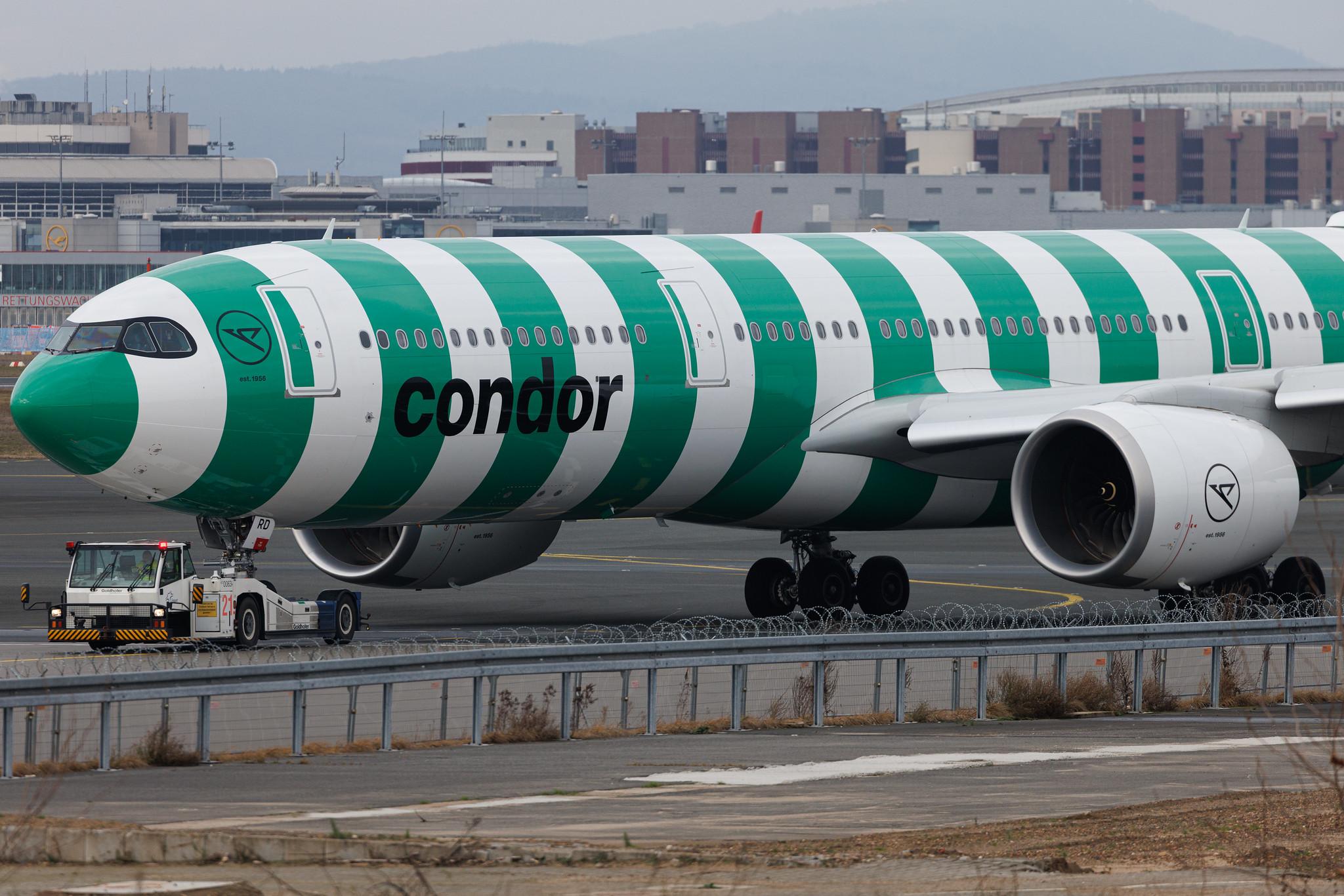 Frankfurt Airport: Condor (DE / CFG) | Airbus A330-941 A339 | D-ANRD | MSN 1972