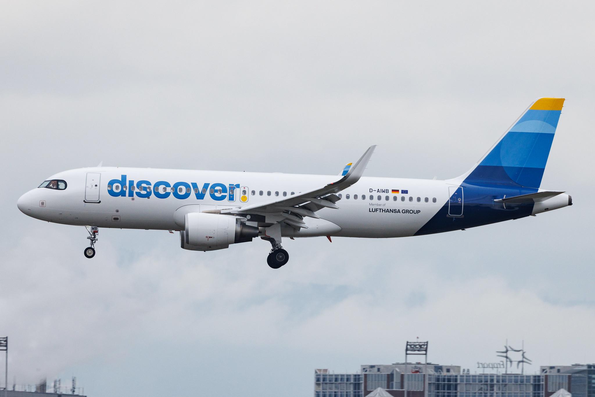 Frankfurt Airport: Discover Airlines (4Y / OCN) | Airbus A320-214 A320 | D-AIWB | MSN 7699