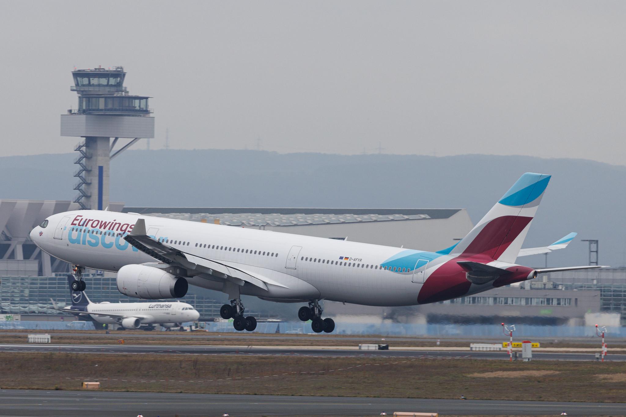 Frankfurt Airport: Discover Airlines (4Y / OCN) | Airbus A330-343 A333 | D-AFYR | MSN 1711