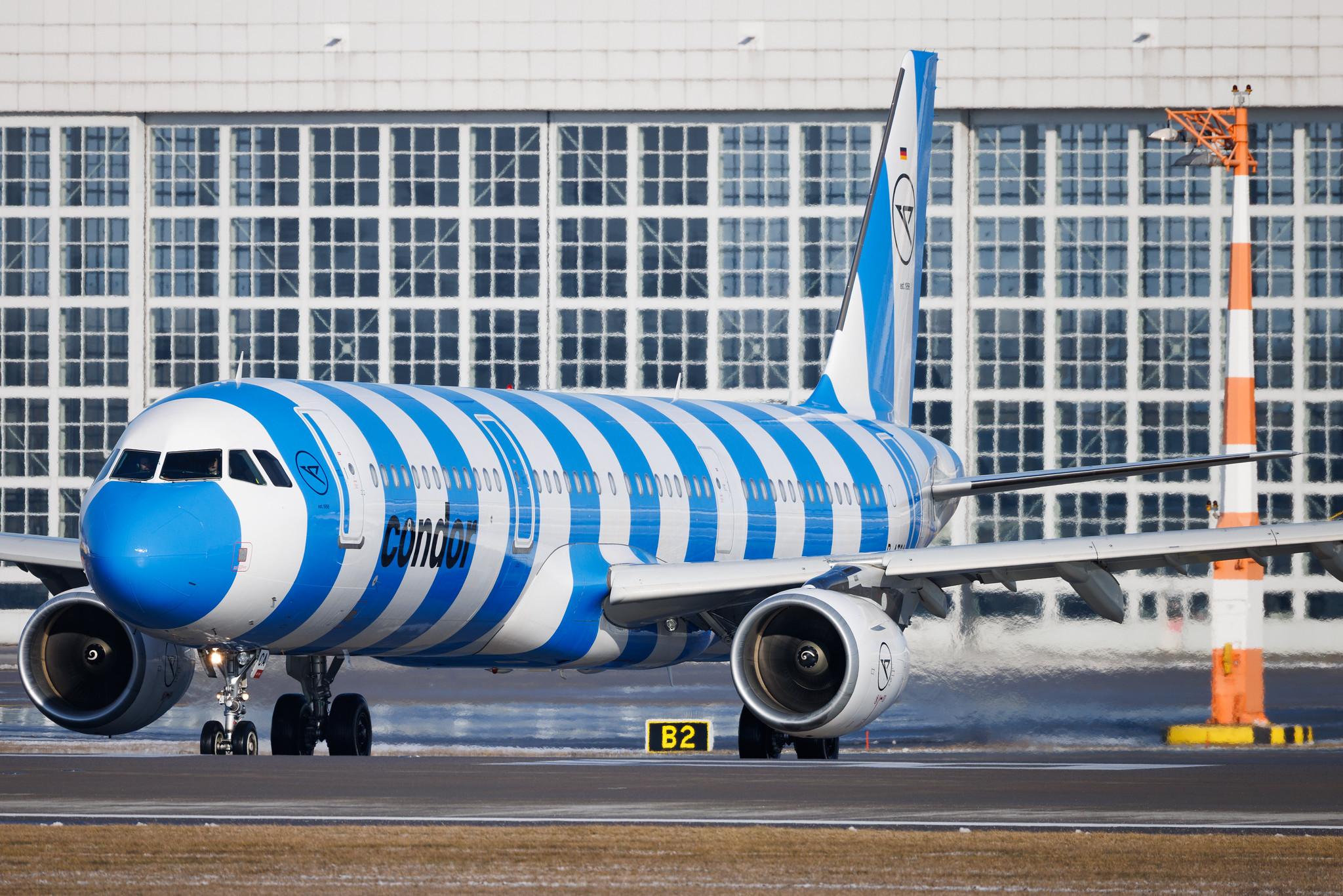 Munich Airport: Condor (DE / CFG) | Airbus A321-211 A321 | D-ATCA | MSN 4334