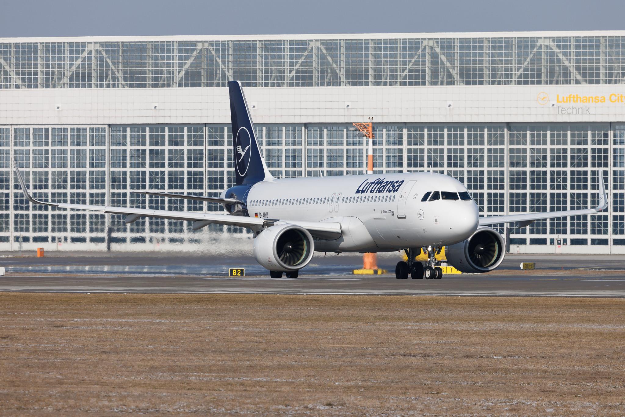 Munich Airport: Lufthansa (LH / DLH) | Airbus A320-271N A20N | D-AINU | MSN 8728