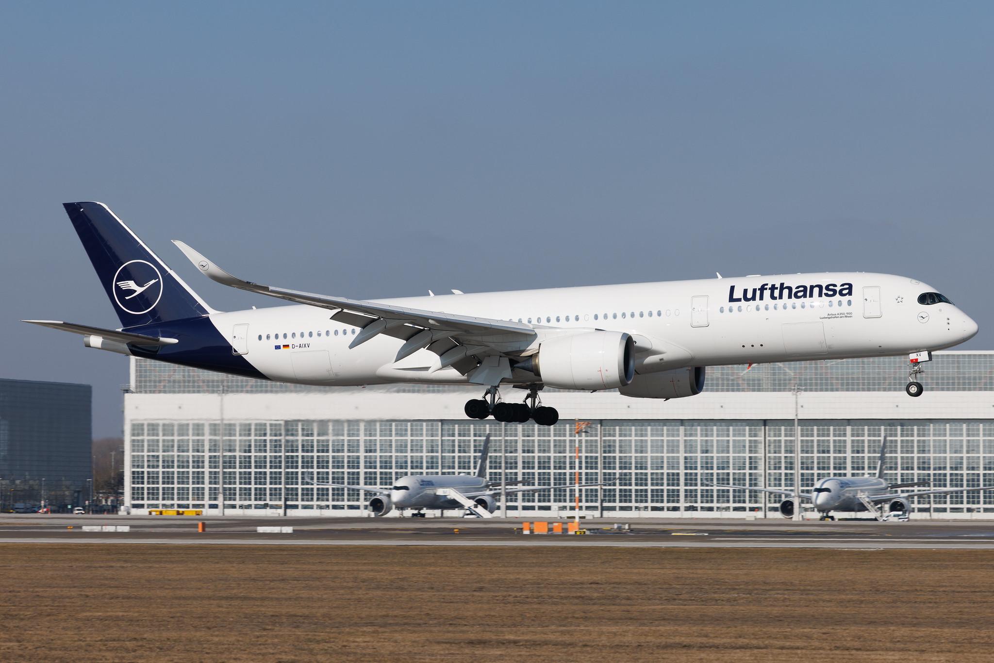 Munich Airport: Lufthansa (LH / DLH) | Airbus A350-941 A359 | D-AIXV | MSN 646