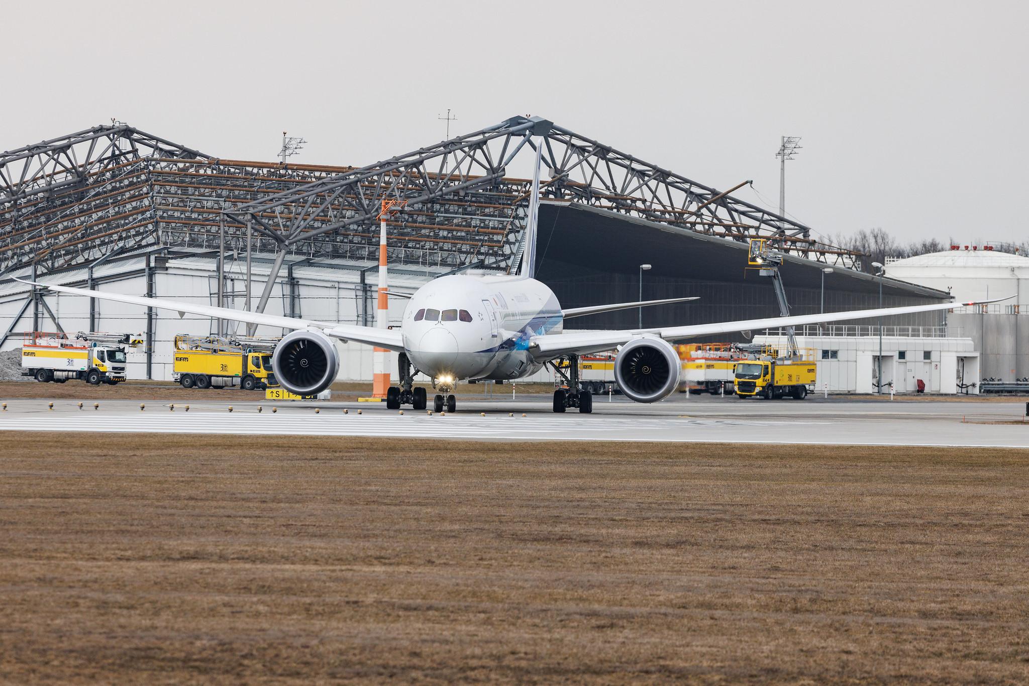 Munich Airport: All Nippon Airways (NH / ANA) | Operator: Air Japan | Boeing 787-9 Dreamliner B789 | JA928A | MSN 61529