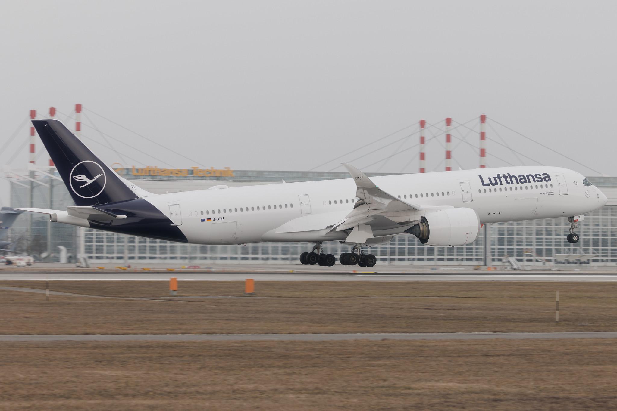 Munich Airport: Lufthansa (LH / DLH) | Airbus A350-941 A359 | D-AIXF | MSN 146
