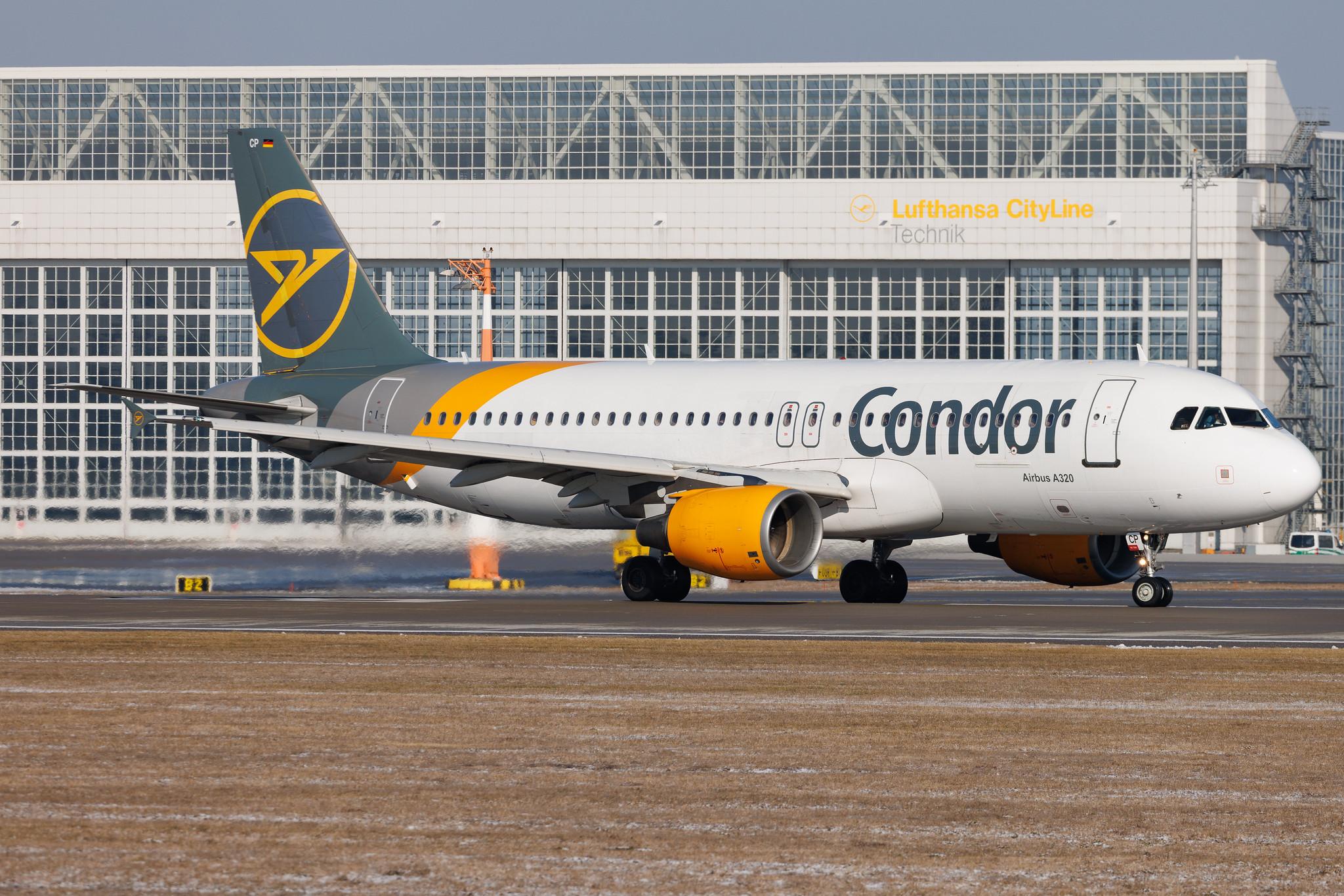 Munich Airport: Condor (DE / CFG) | Airbus A320-214 A320 | D-AICP | MSN 2142