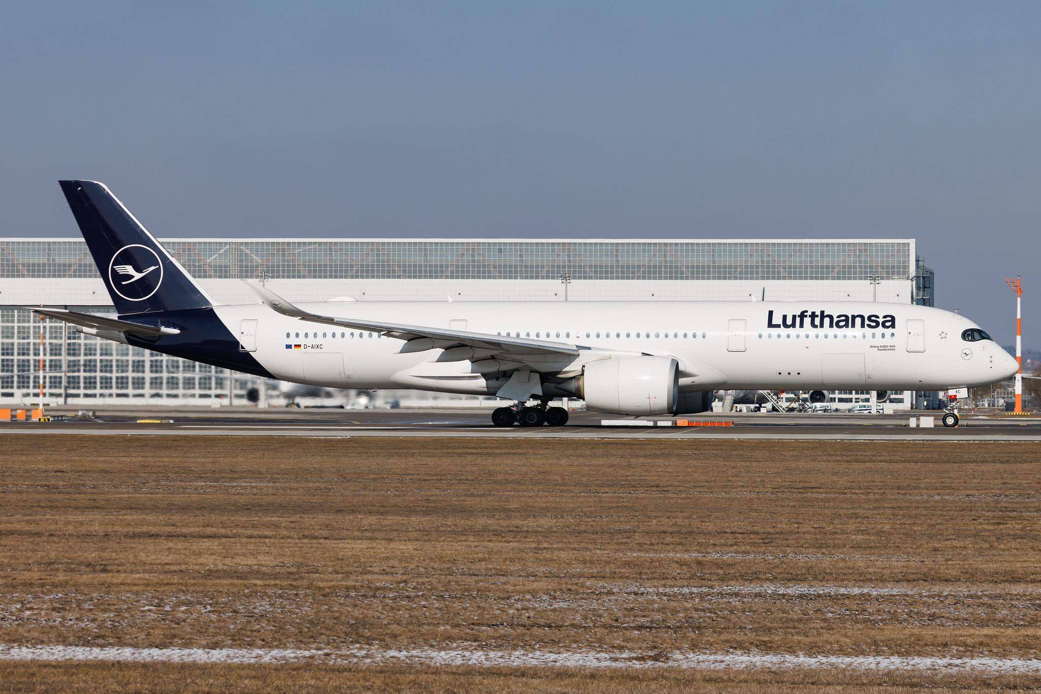 Munich Airport: Lufthansa (LH / DLH) | Airbus A350-941 A359 | D-AIXC | MSN 087