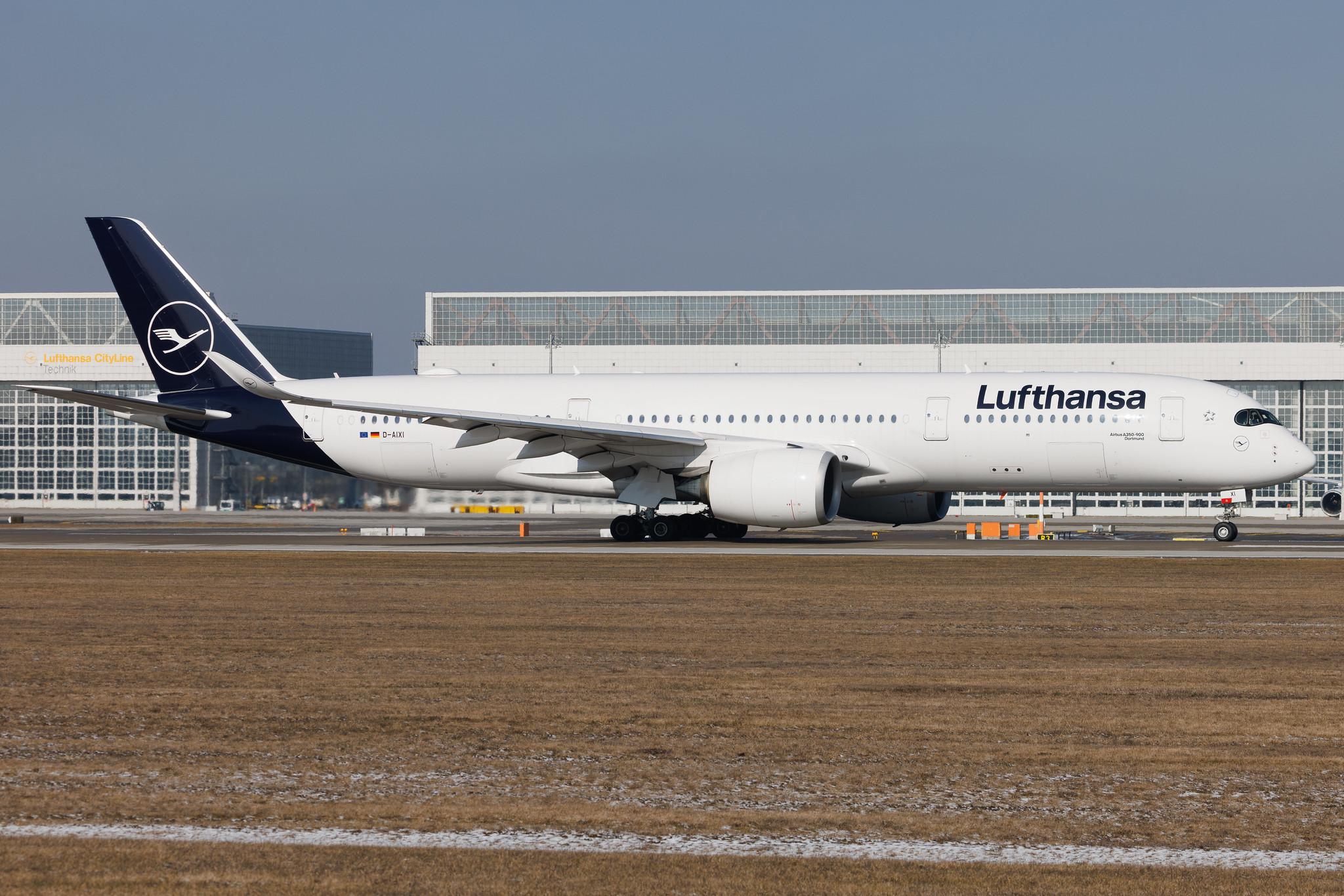 Munich Airport: Lufthansa (LH / DLH) | Airbus A350-941 A359 | D-AIXI | MSN 202