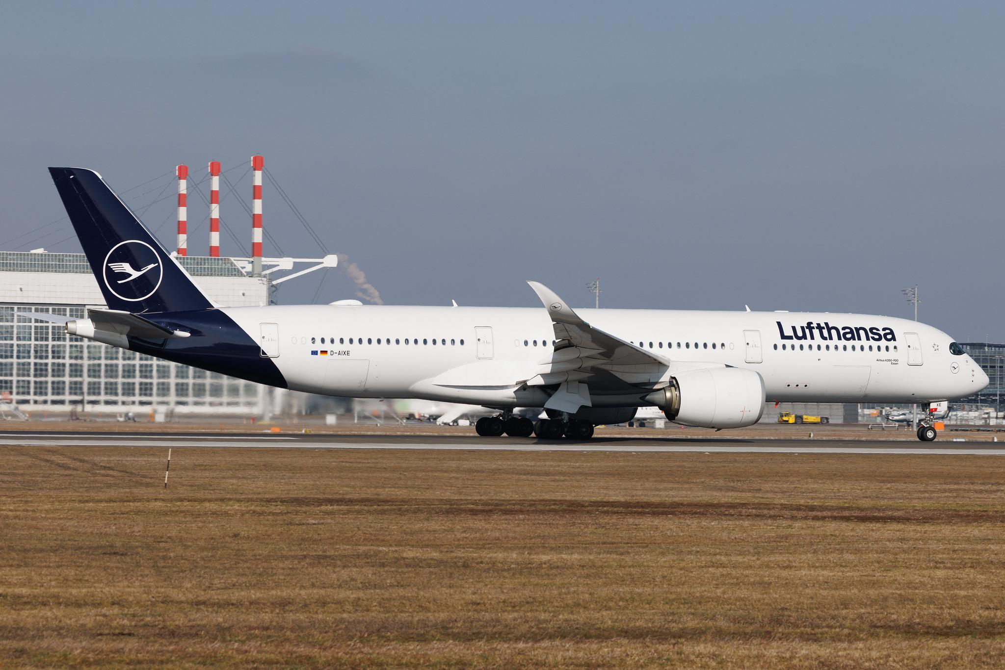 Munich Airport: Lufthansa (LH / DLH) | Airbus A350-941 A359 | D-AIXE | MSN 136