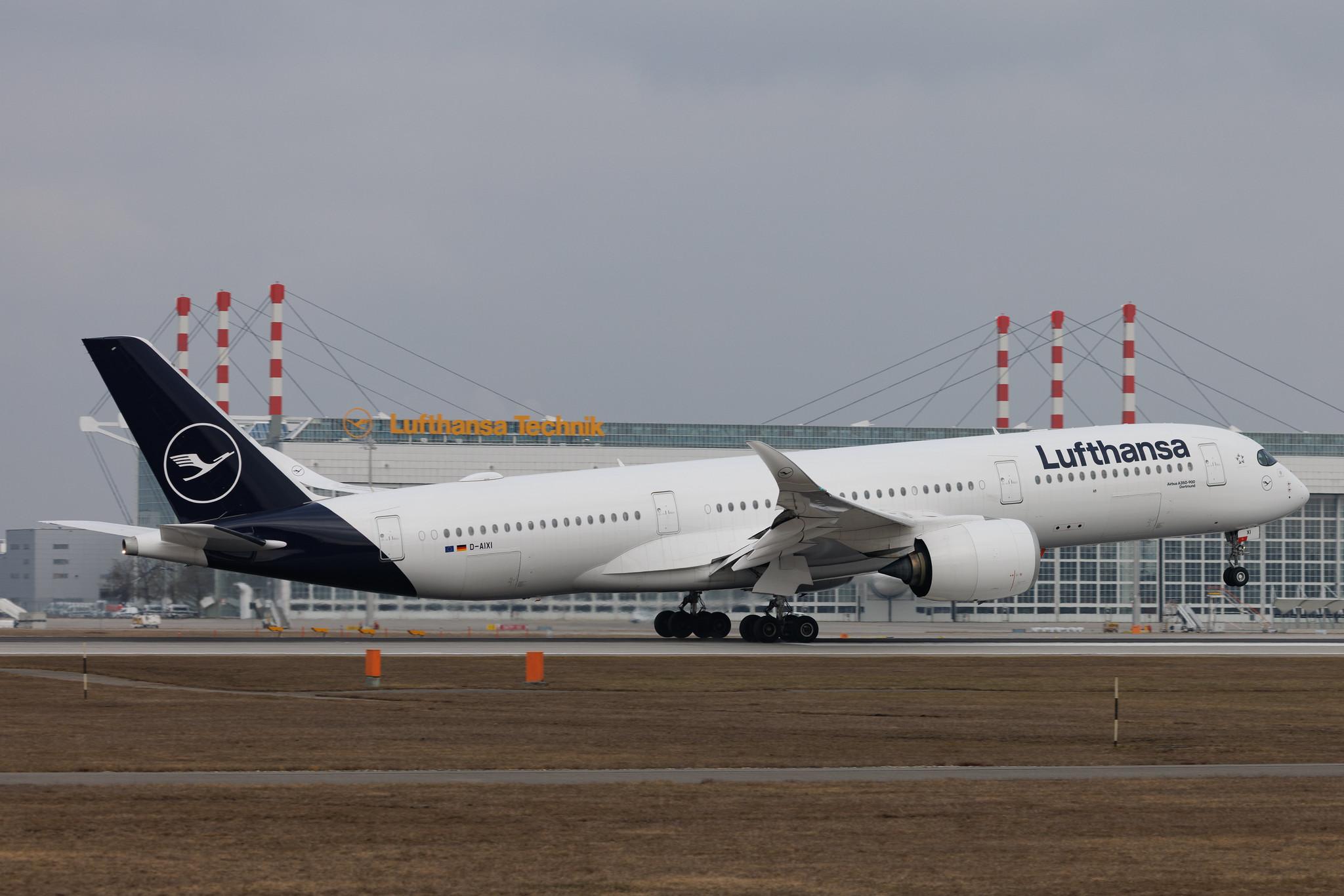 Munich Airport: Lufthansa (LH / DLH) | Airbus A350-941 A359 | D-AIXI | MSN 202