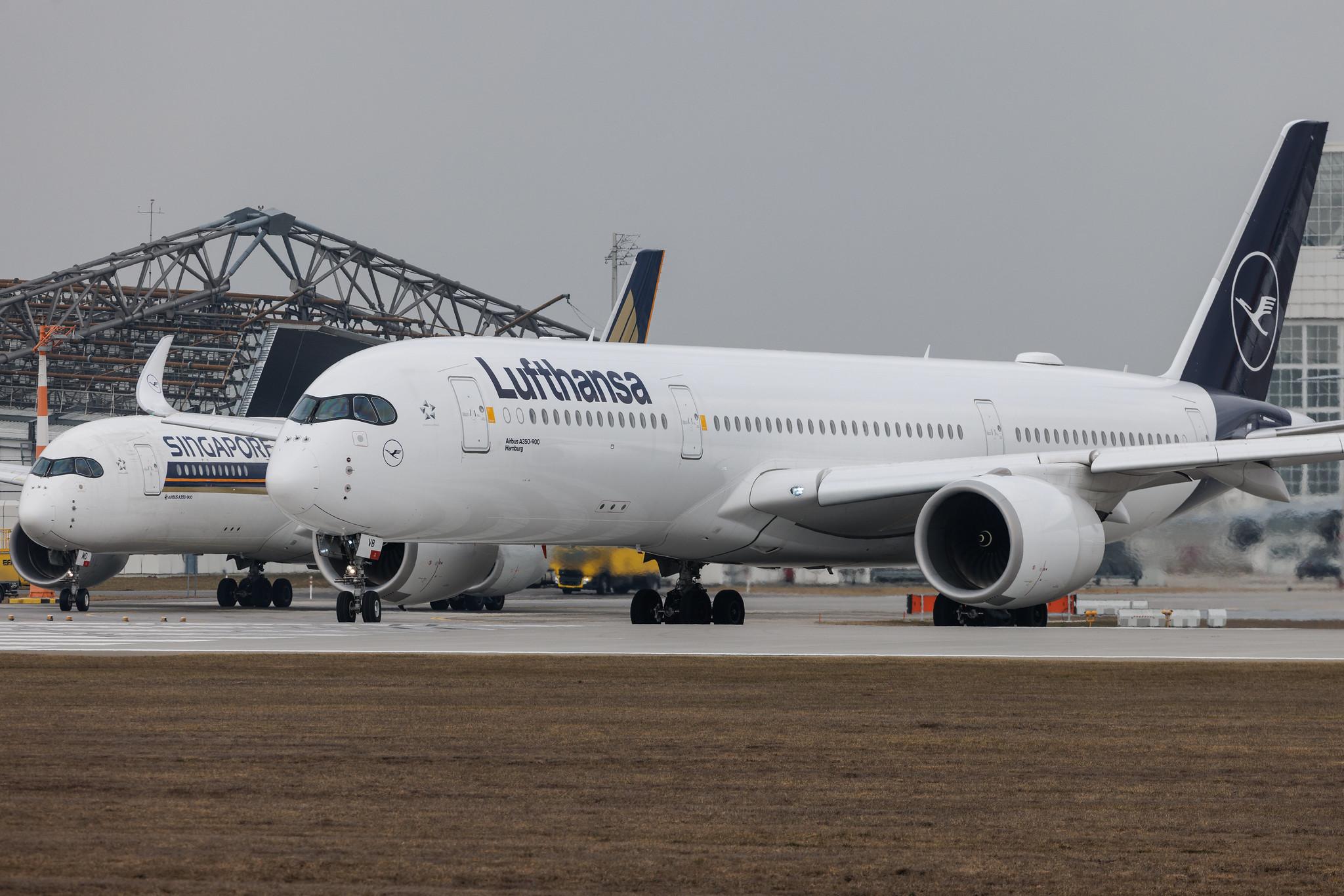 Munich Airport: Lufthansa (LH / DLH) | Airbus A350-941 A359 | D-AIVB | MSN 236