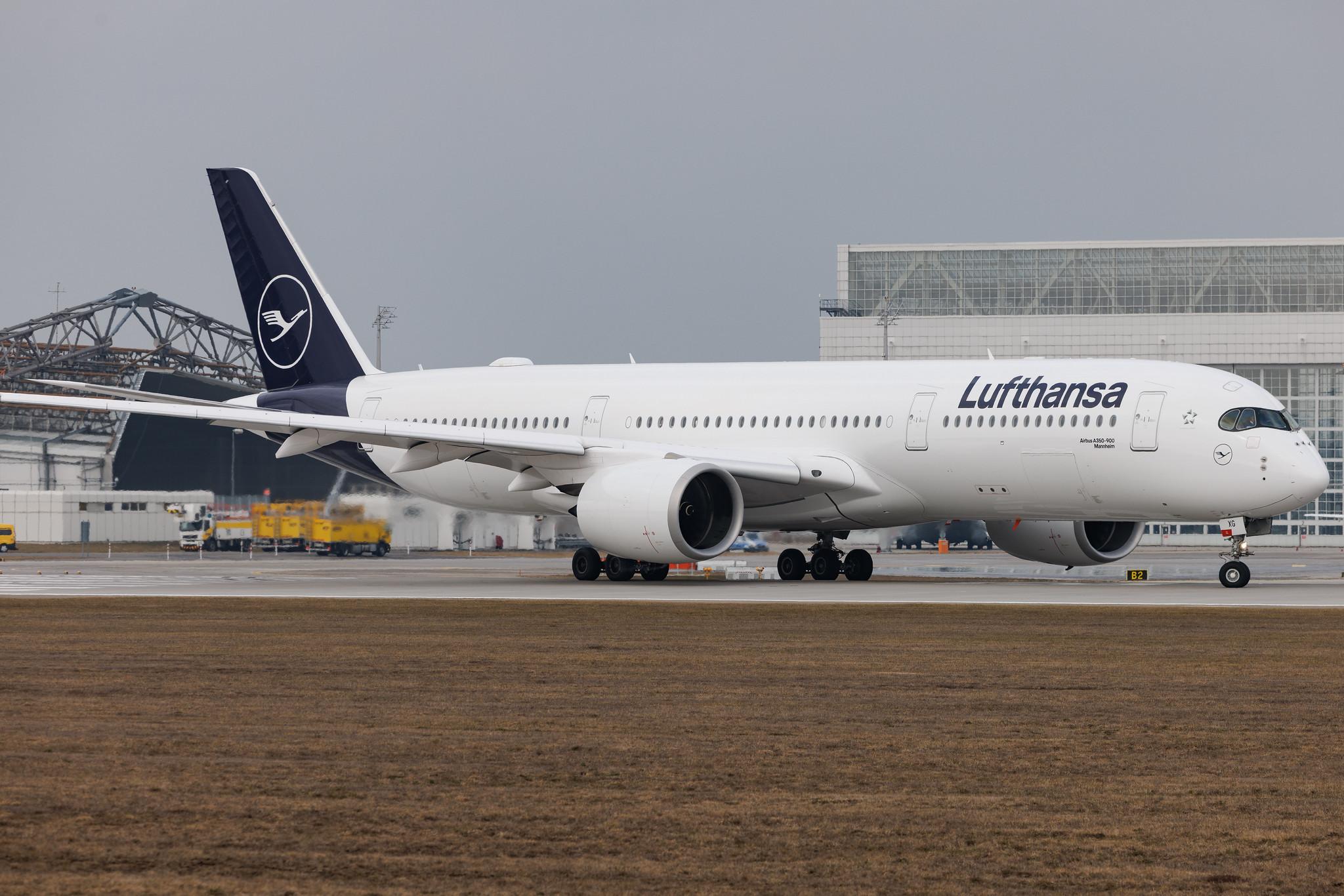 Munich Airport: Lufthansa (LH / DLH) | Airbus A350-941 A359 | D-AIXG | MSN 174