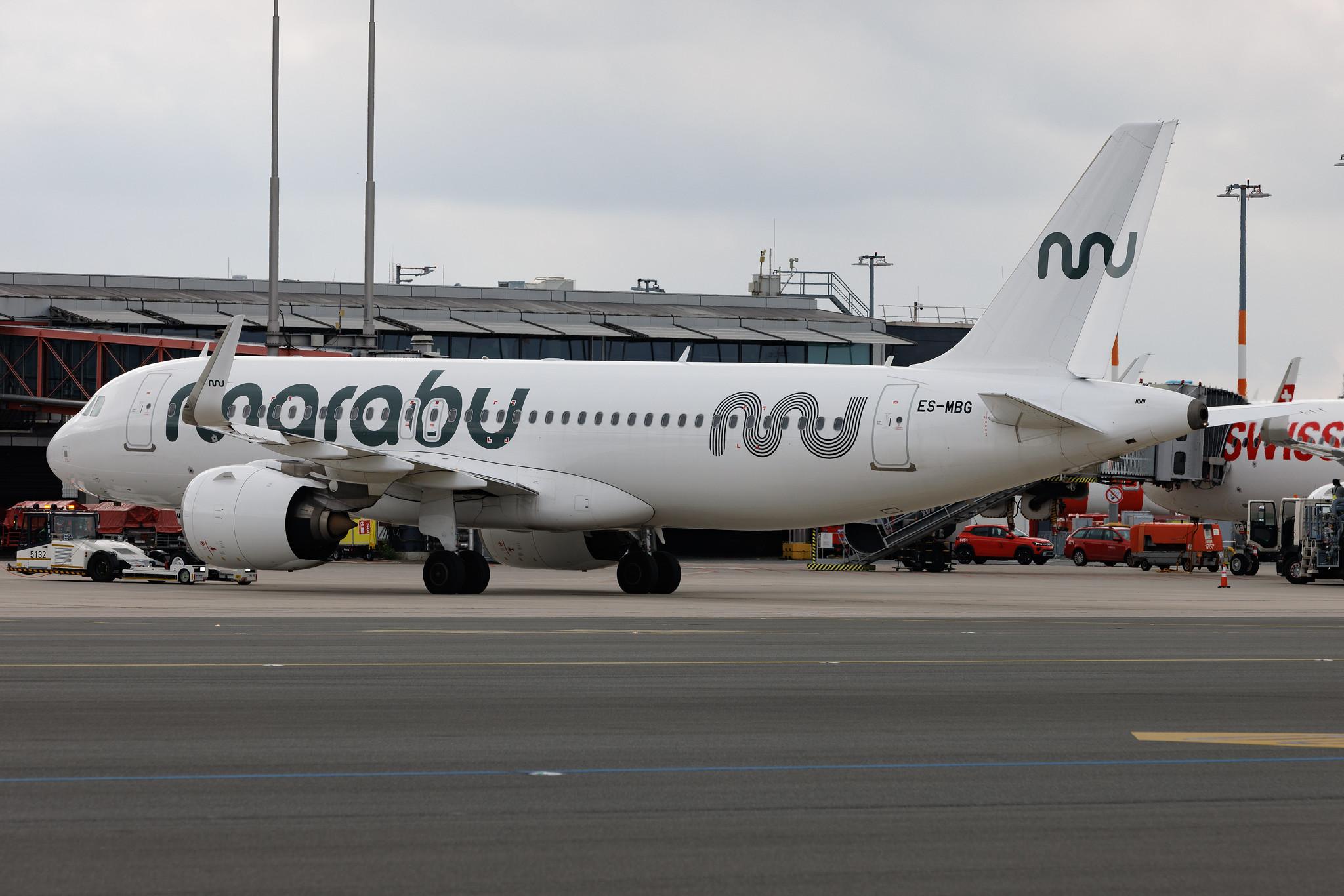 Hamburg Airport: Marabu (DI / MBU) | Airbus A320-271N A20N | ES-MBG | MSN 08426