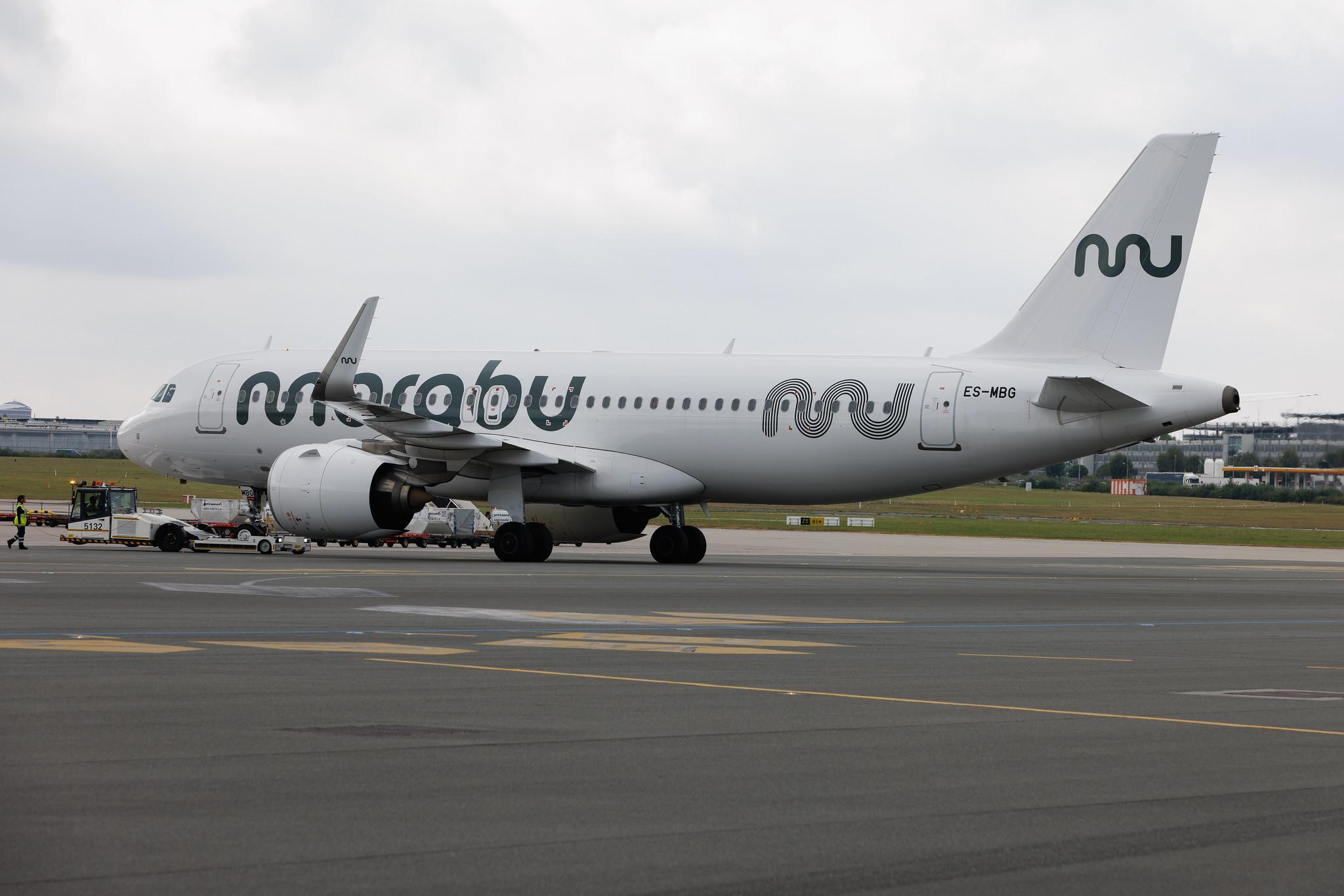 Hamburg Airport: Marabu (DI / MBU) | Airbus A320-271N A20N | ES-MBG | MSN 08426