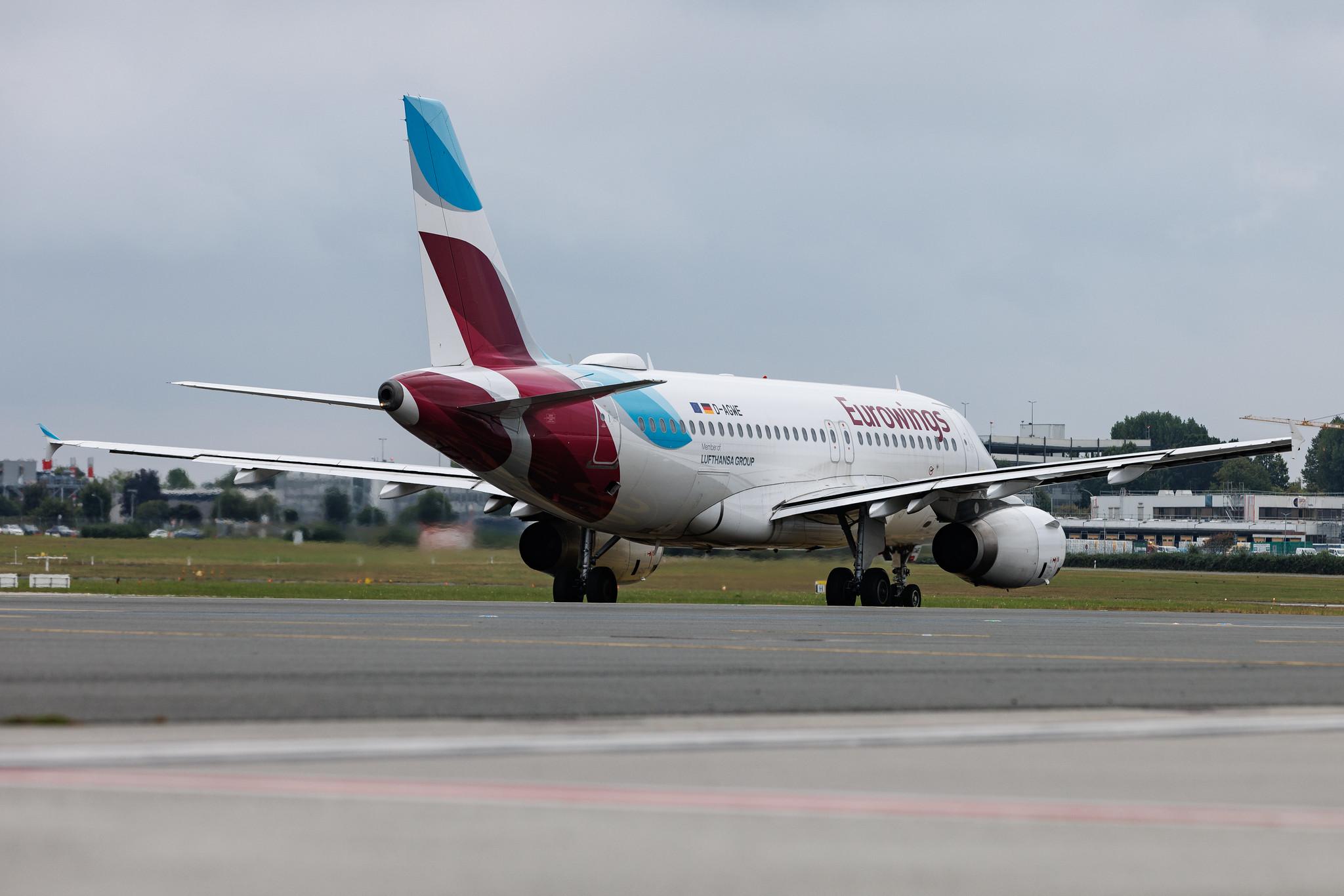 Hamburg Airport: Eurowings (EW / EWG) | Airbus A319-132 A319 | D-AGWE | MSN 3128