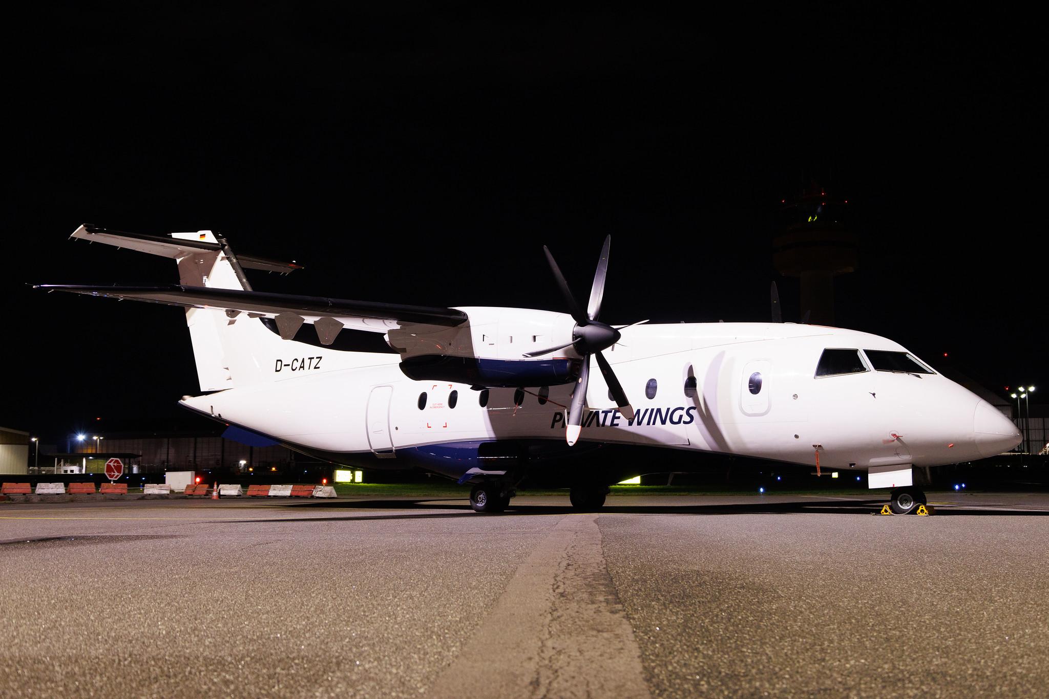 Hamburg Airport: Private Wings (8W / PWF) | Dornier 328-110 D328 | D-CATZ | MSN 3090
