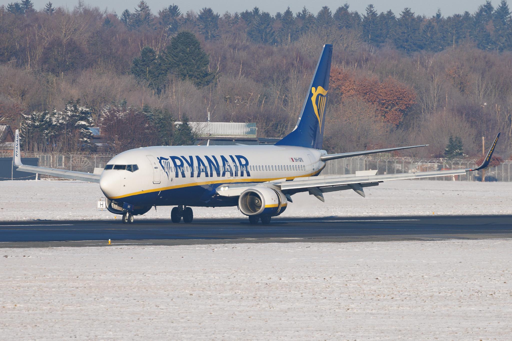 Hamburg Airport: Ryanair (FR / RYR) | Operator: Malta Air | Boeing 737-8AS B738 | 9H-QFK | MSN 44779
