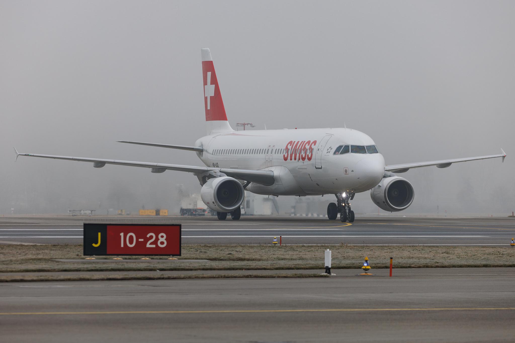 Flughafen Zürich: Swiss (LX / SWR) | Airbus A320-214 A320 | HB-IJQ | MSN 00701