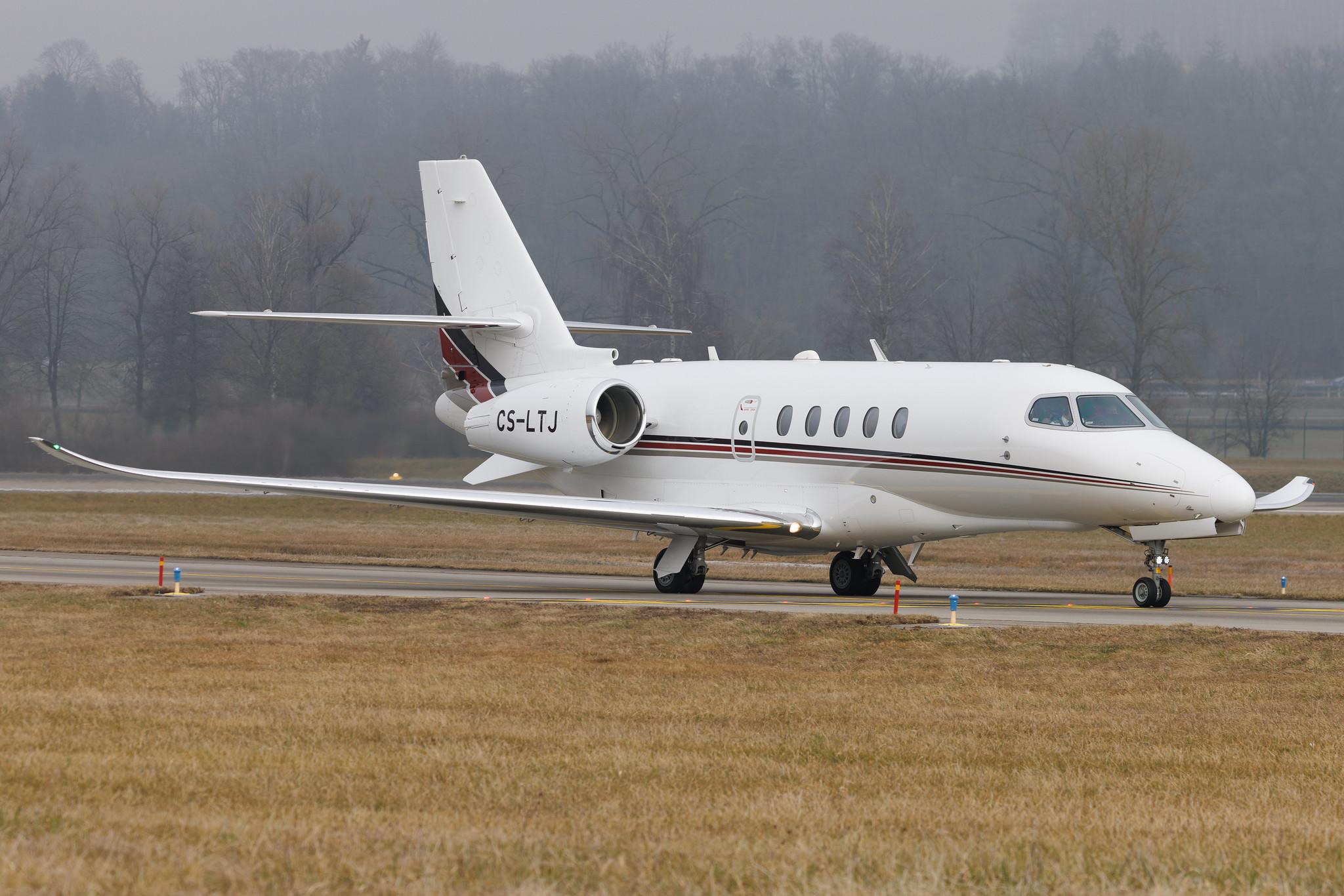 Flughafen Zürich: NetJets Europe (/ NJE) | Operator: NetJets | Cessna 680A Citation Latitude C68A | CS-LTJ | MSN 680A-0165