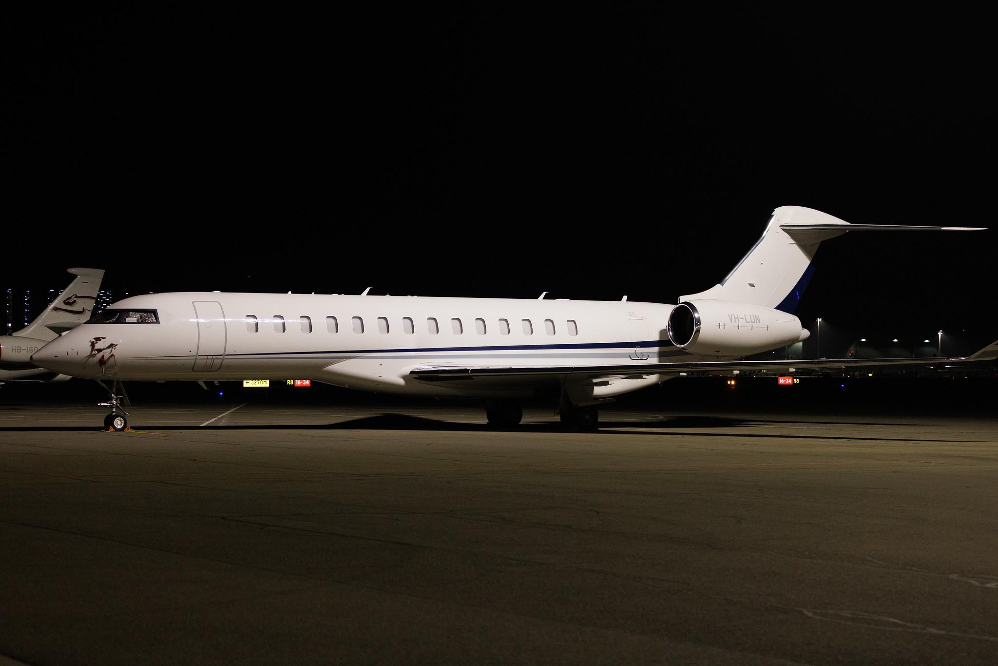 Flughafen Zürich: Private owner | Bombardier Global 7500 GL7T | VH-LUN | MSN 70093