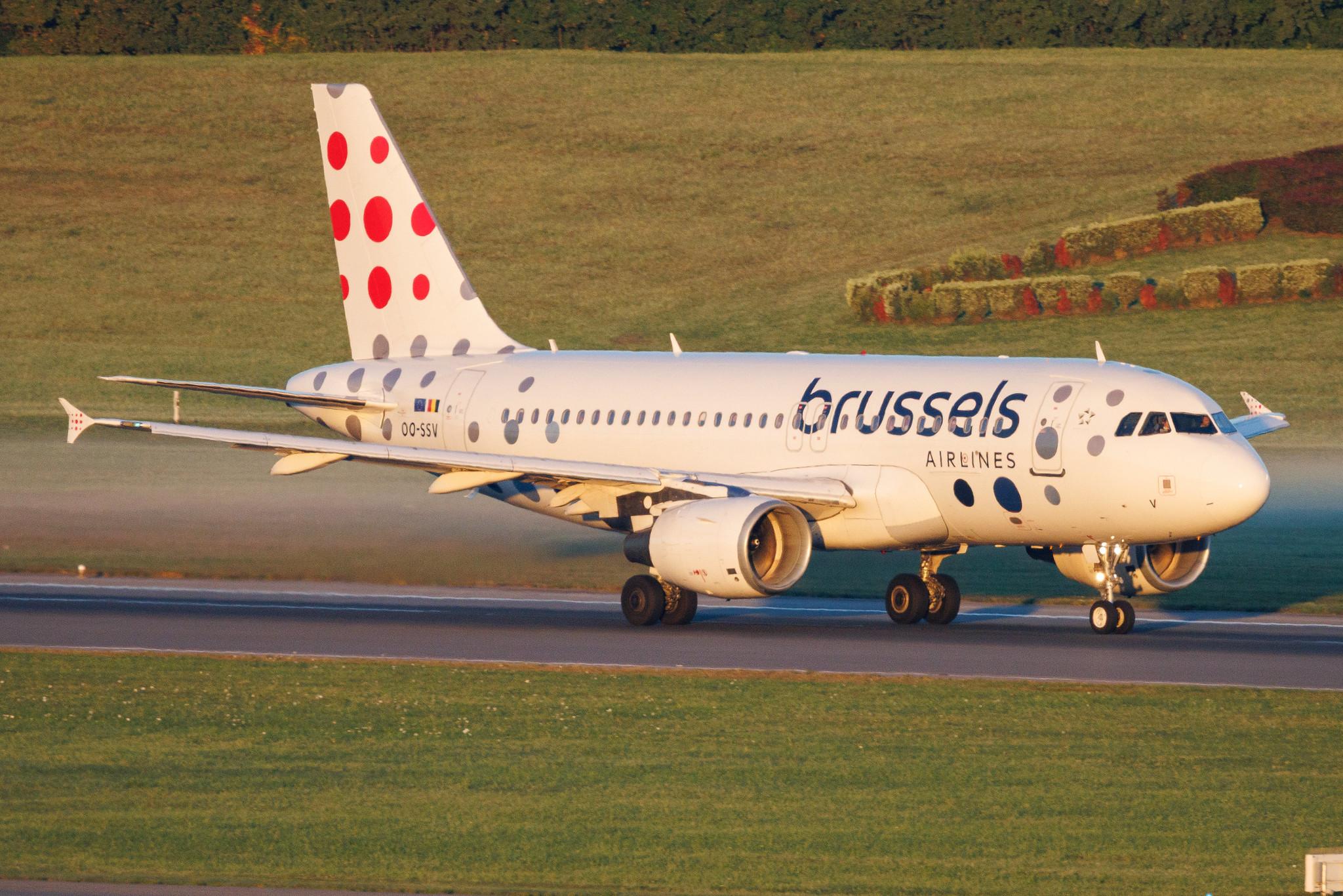 Hamburg Airport: Brussels Airlines (SN / BEL) | Airbus A319-111 A319 | OO-SSV | MSN 2196