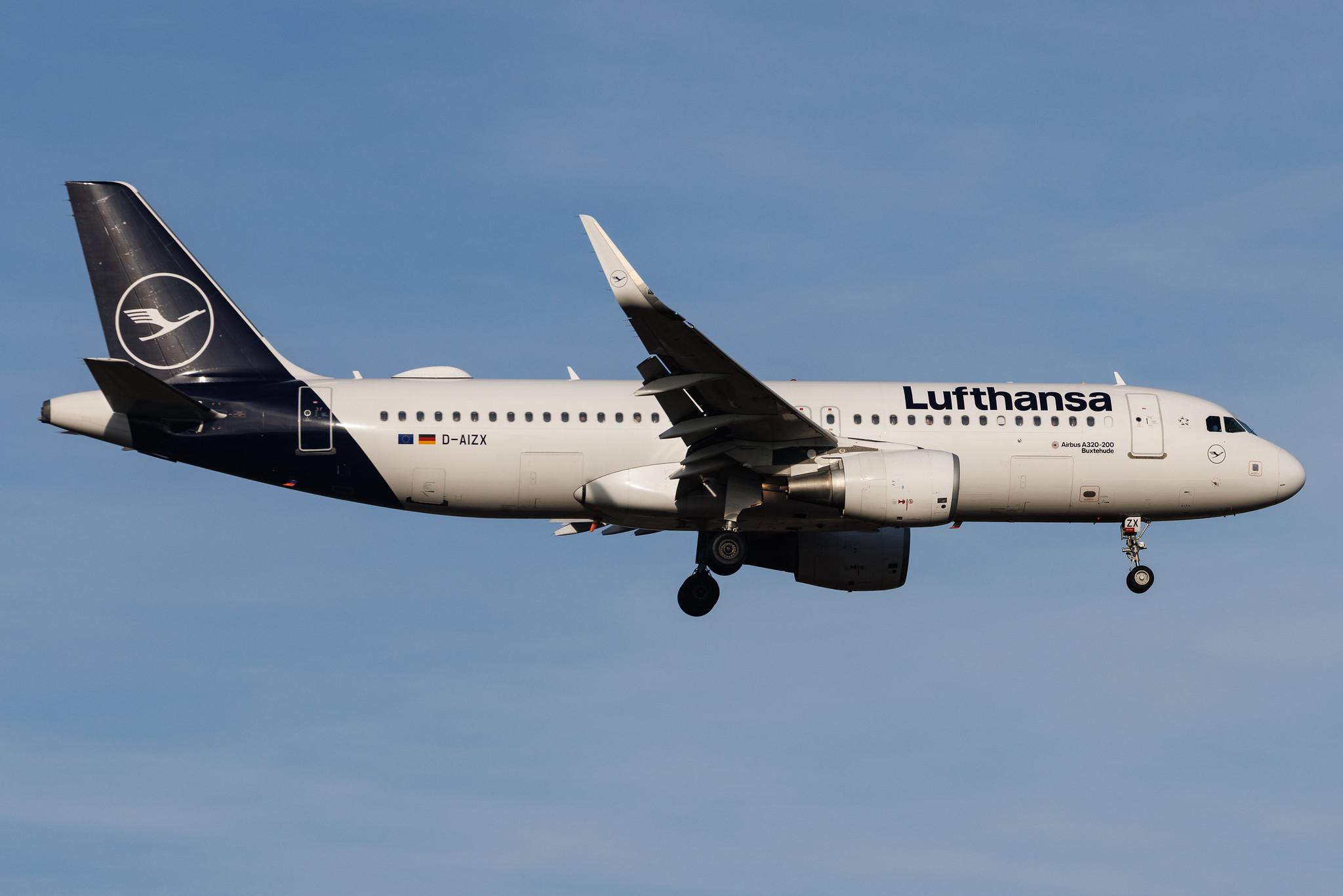 Frankfurt Airport: Lufthansa (LH / DLH) | Airbus A320-214 A320 | D-AIZX | MSN 5741