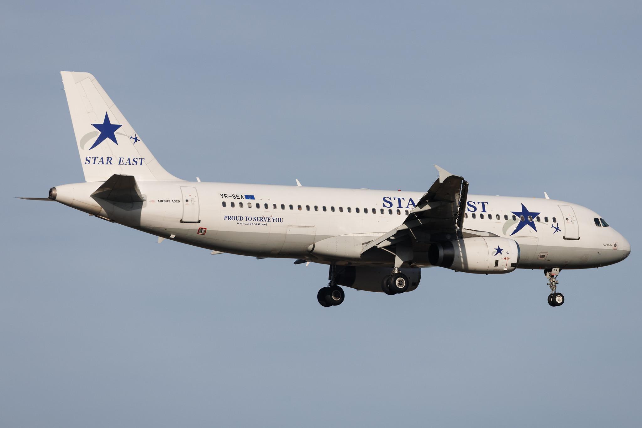 Frankfurt Airport: Star East Airlines (4R / SEK) | Airbus A320-231 A320 | YR-SEA | MSN 0357