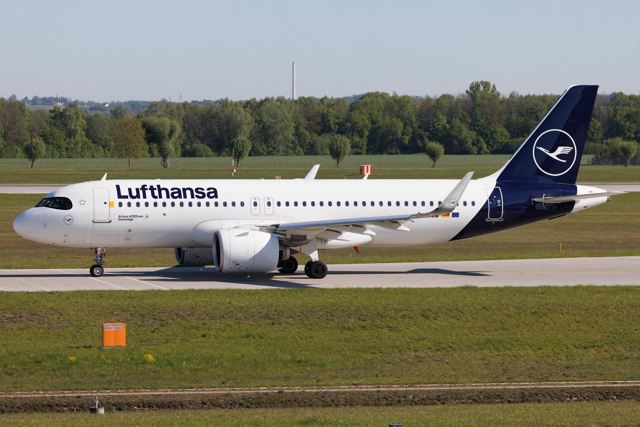 Munich Airport: Lufthansa (LH / DLH) | Airbus A320-271N A20N | D-AIJB | MSN 09493