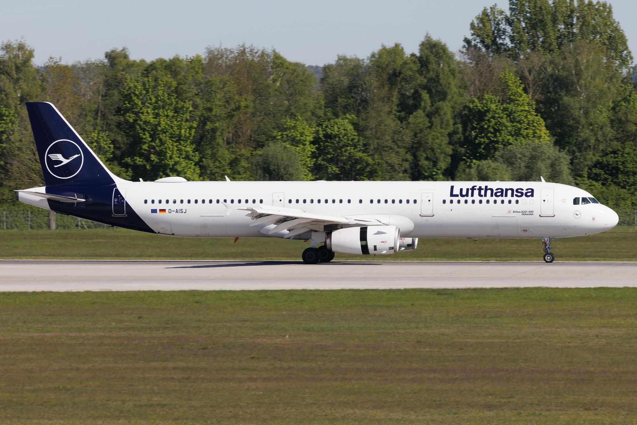 Munich Airport: Lufthansa (LH / DLH) | Airbus A321-231 A321 | D-AISJ | MSN 3360